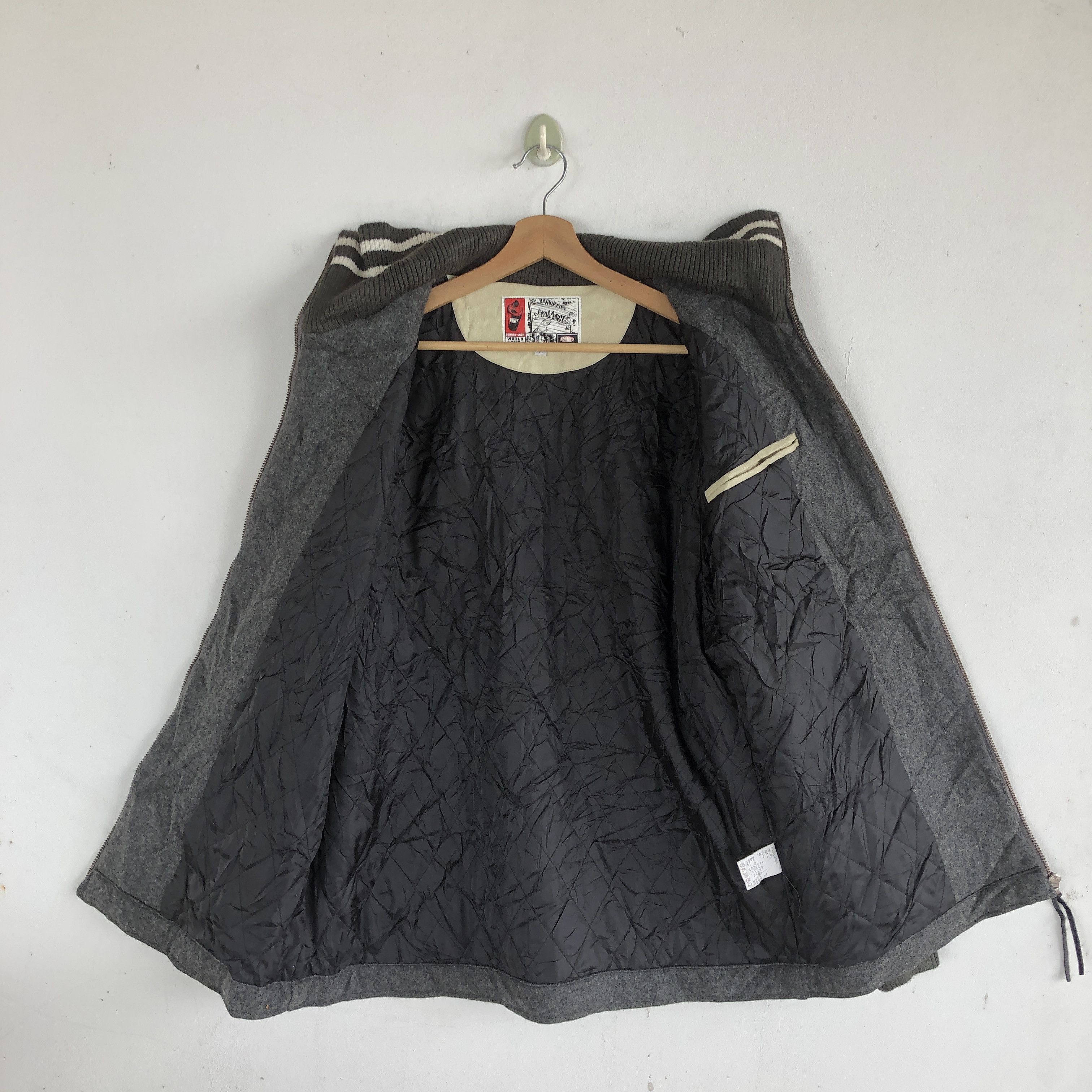 Japanese Brand × Vintage Vintage Conart Varsity Jackets Bull Dog Wool Jacket Size US L / EU 52-54 / 3 - 10 Thumbnail