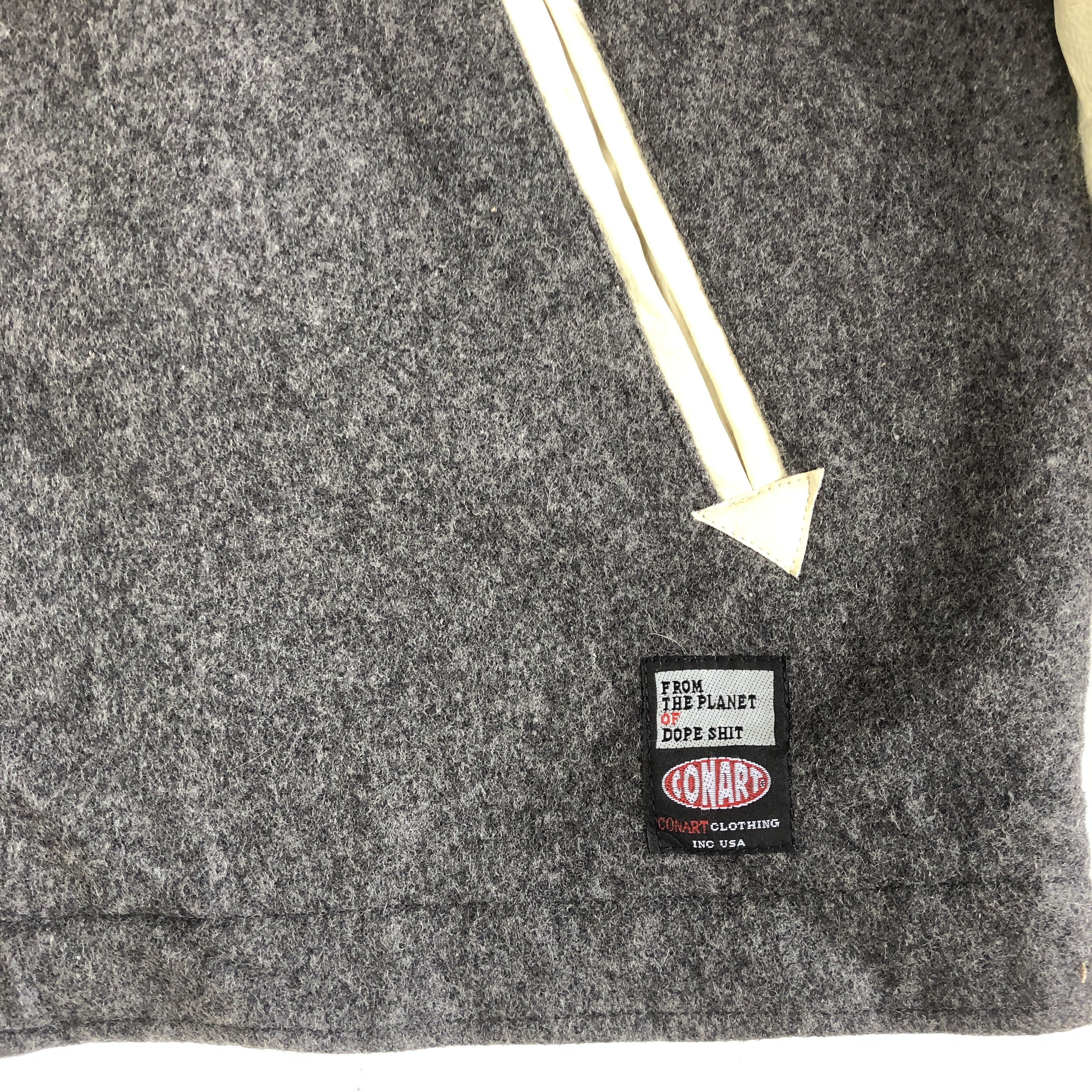 Japanese Brand × Vintage Vintage Conart Varsity Jackets Bull Dog Wool Jacket Size US L / EU 52-54 / 3 - 9 Thumbnail