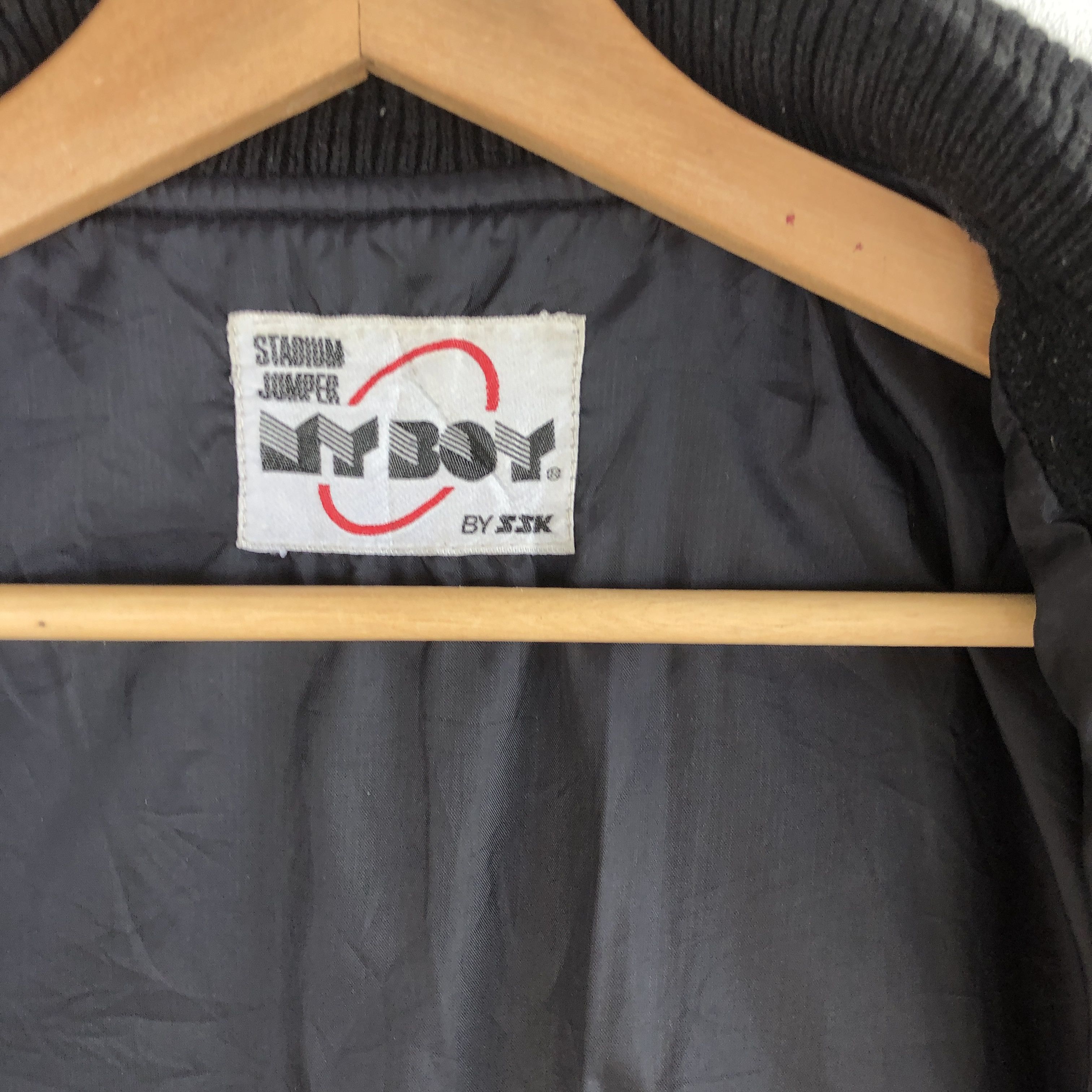 Japanese Brand × Vintage Vintage NY Boy Varsity Jackets Japanese Wool Jacket Size US L / EU 52-54 / 3 - 7 Thumbnail