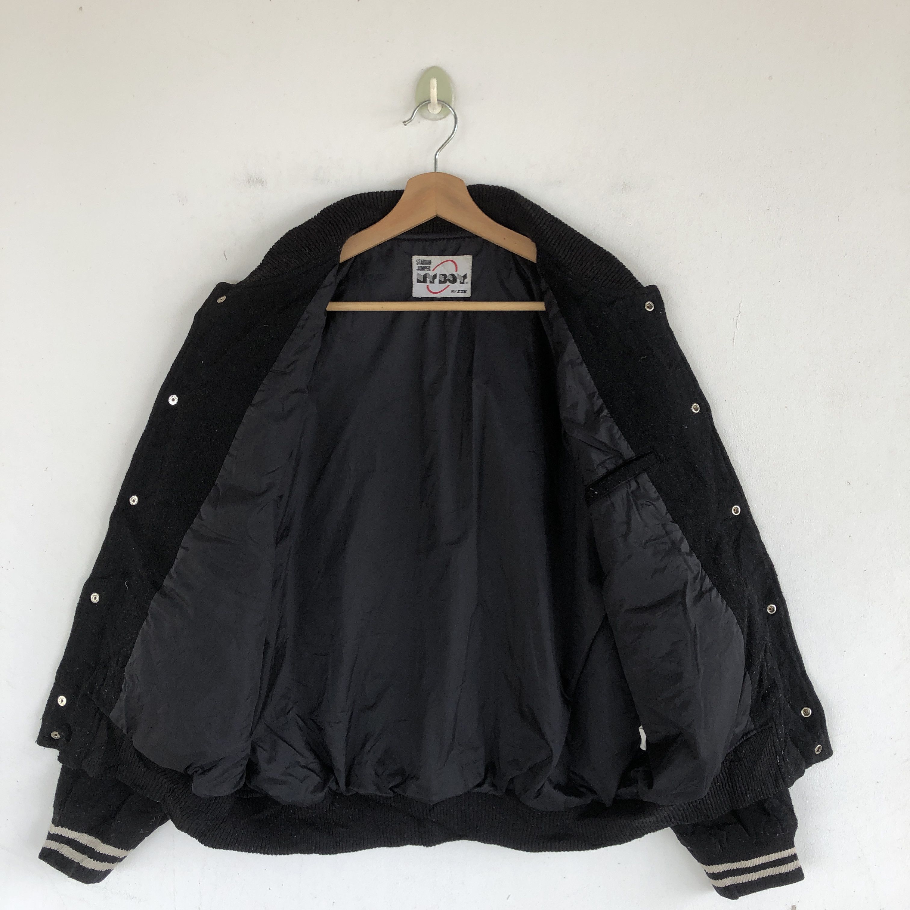Japanese Brand × Vintage Vintage NY Boy Varsity Jackets Japanese Wool Jacket Size US L / EU 52-54 / 3 - 6 Thumbnail