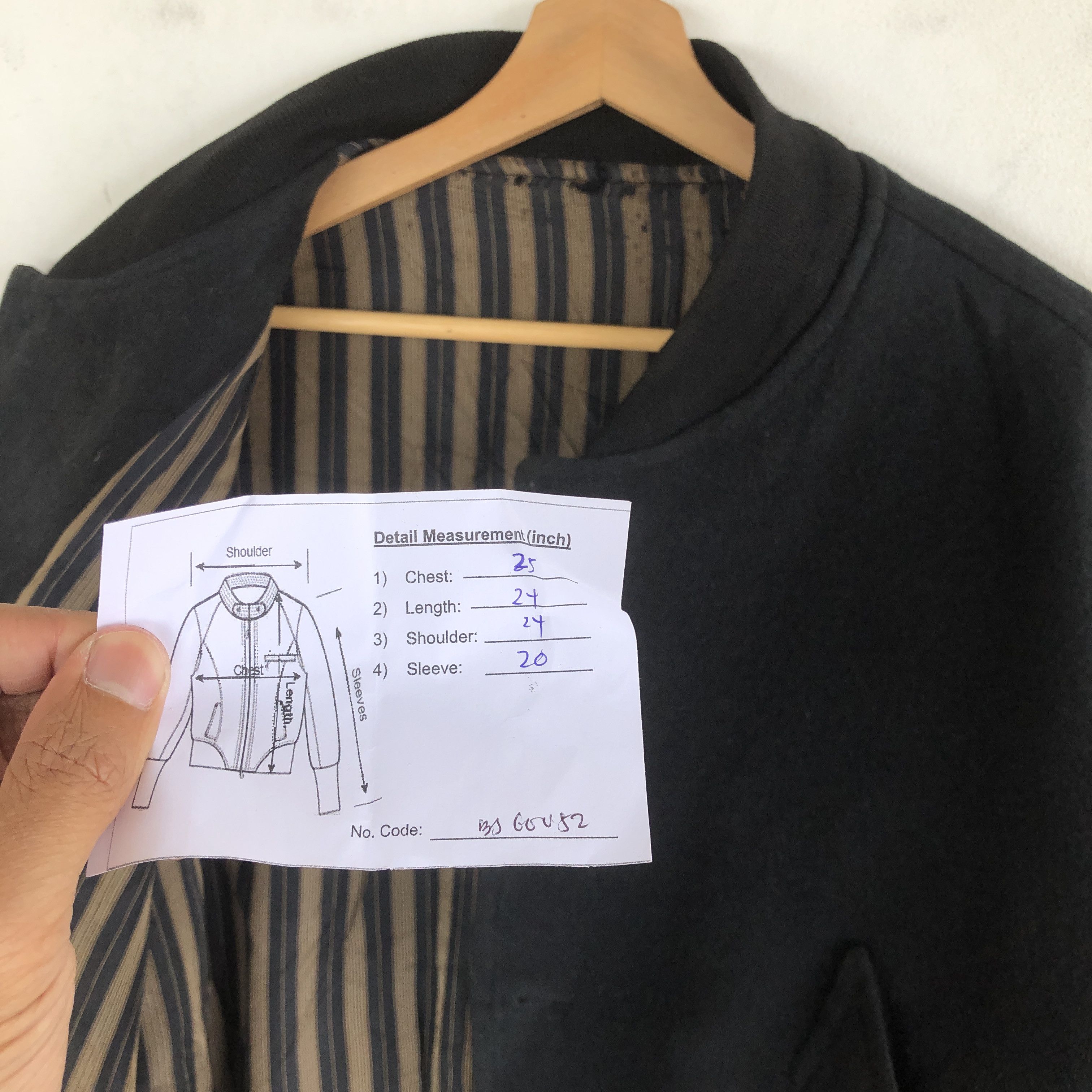 Japanese Brand Vintage 90s Stick Varsity Letterman Leather Wool Jackets Size US L / EU 52-54 / 3 - 12 Thumbnail
