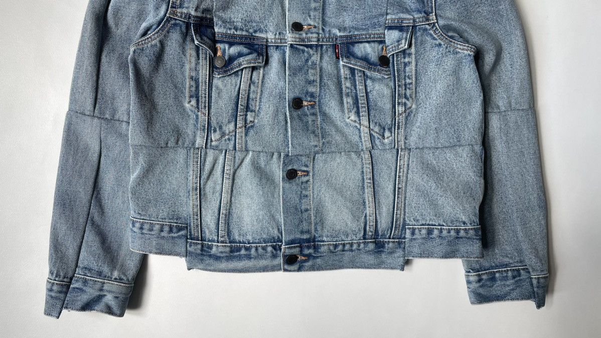 Levi's × Vetements A/W 18 Reworked Denim Jacket Size US S / EU 44-46 / 1 - 10 Thumbnail