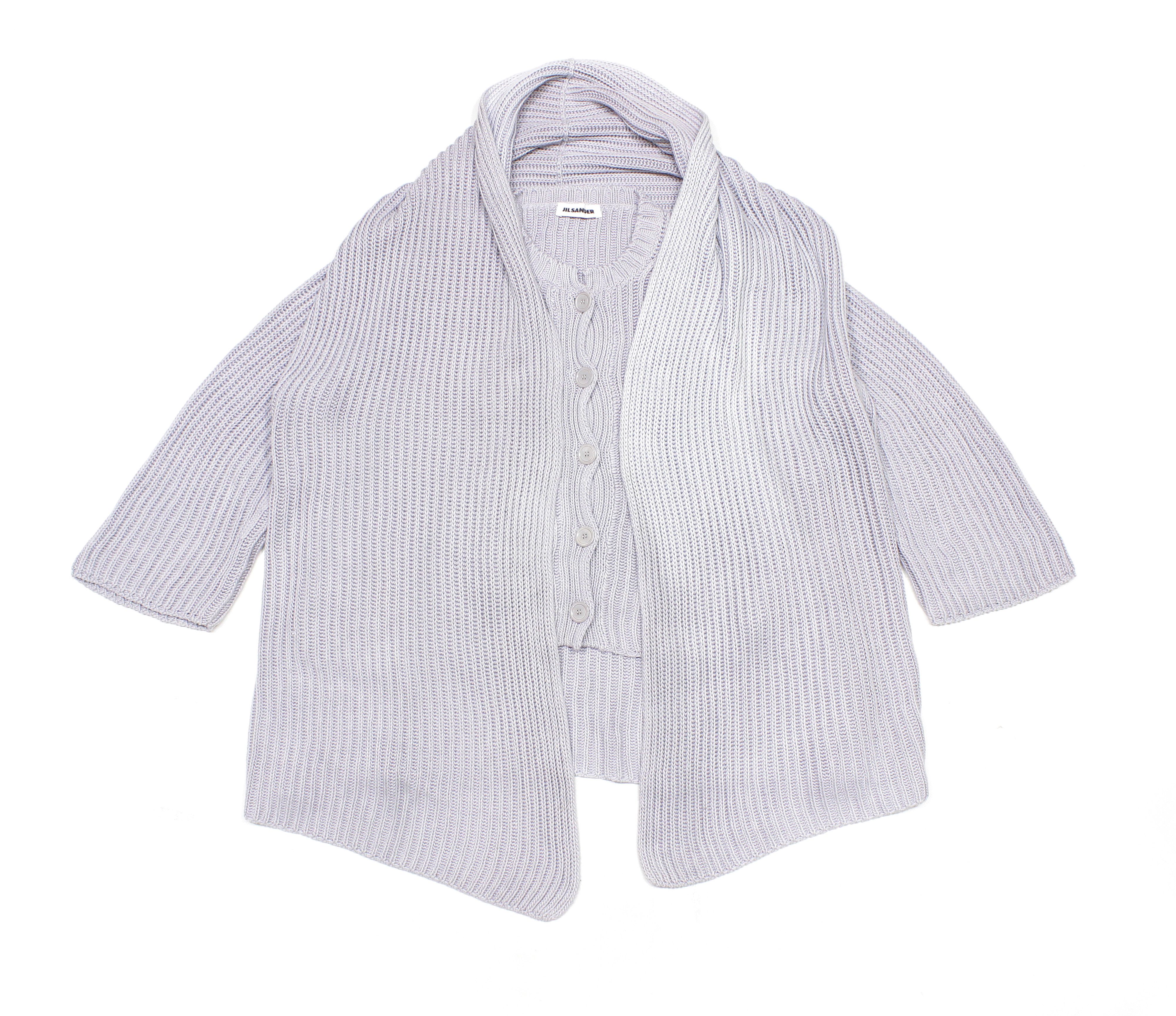 Jil Sander Women's Raf Simons Era 3in1 Cardigan & Vest Knit Vintage Size S / US 4 / IT 40 - 2 Thumbnail
