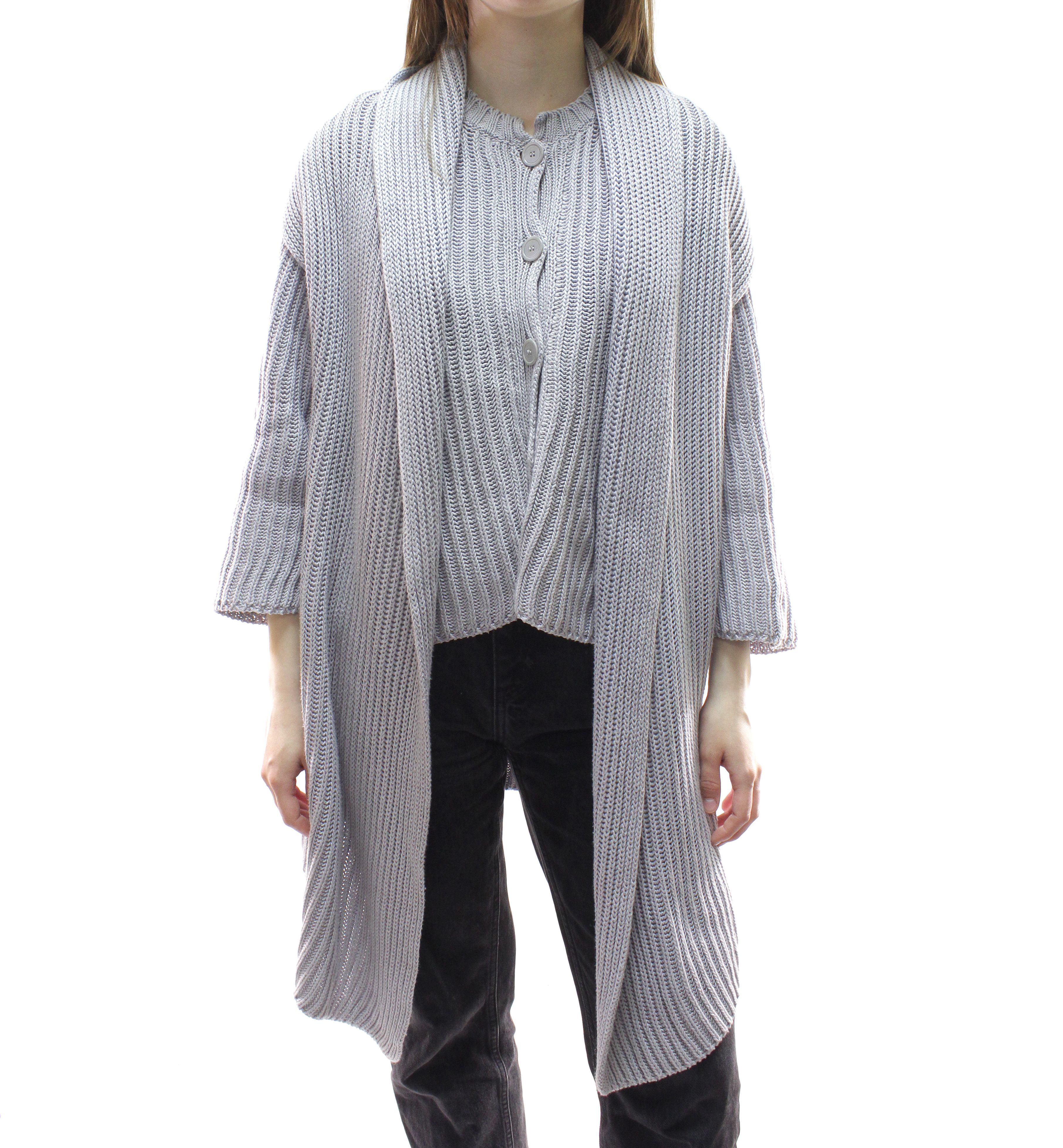 Jil Sander Women's Raf Simons Era 3in1 Cardigan & Vest Knit Vintage Size S / US 4 / IT 40 - 1 Thumbnail