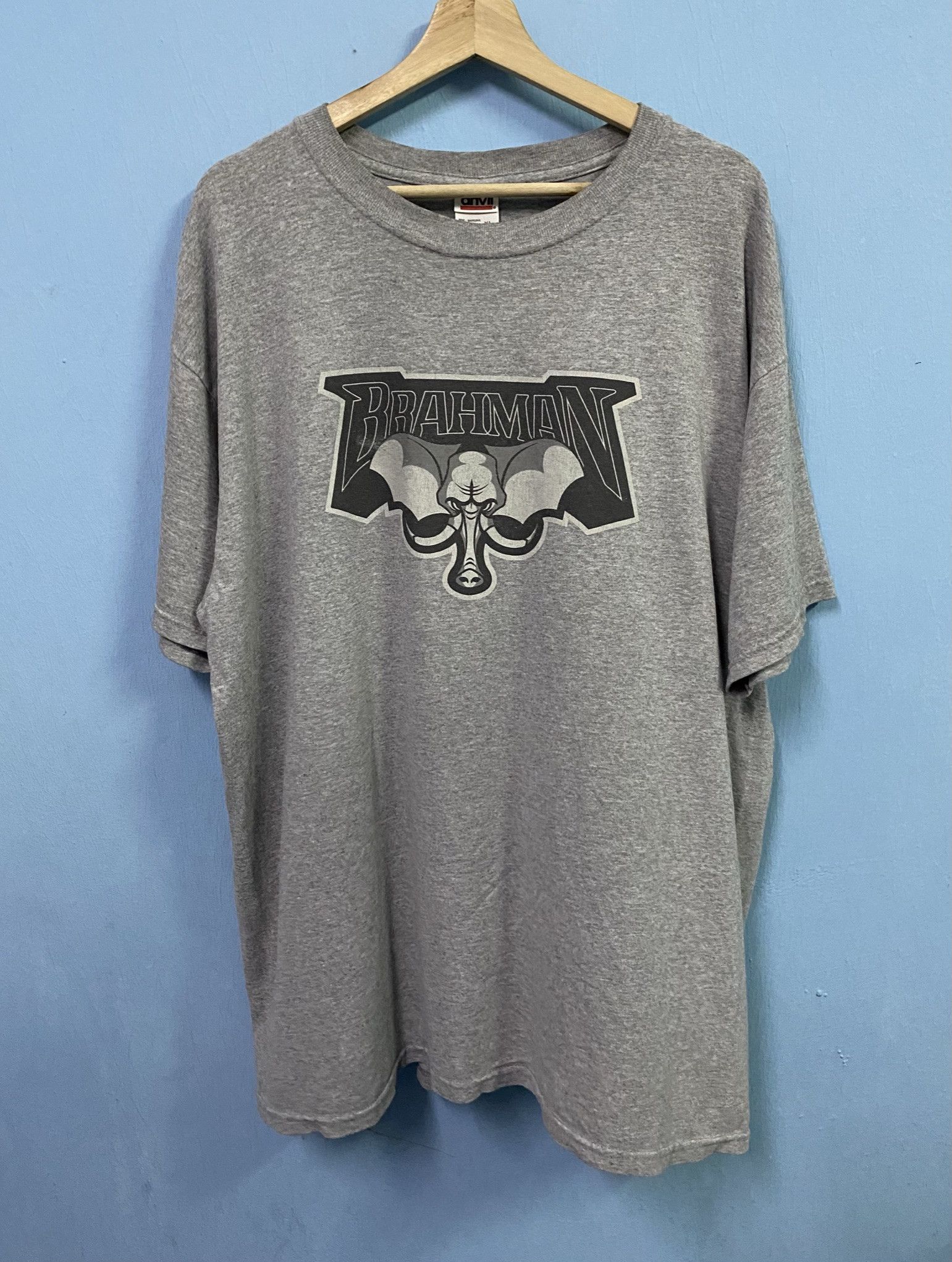 Band Tees Vintage 90's Japanese Punk Metal Band Brahman Tshirt Size US XL / EU 56 / 4 - 1 Thumbnail