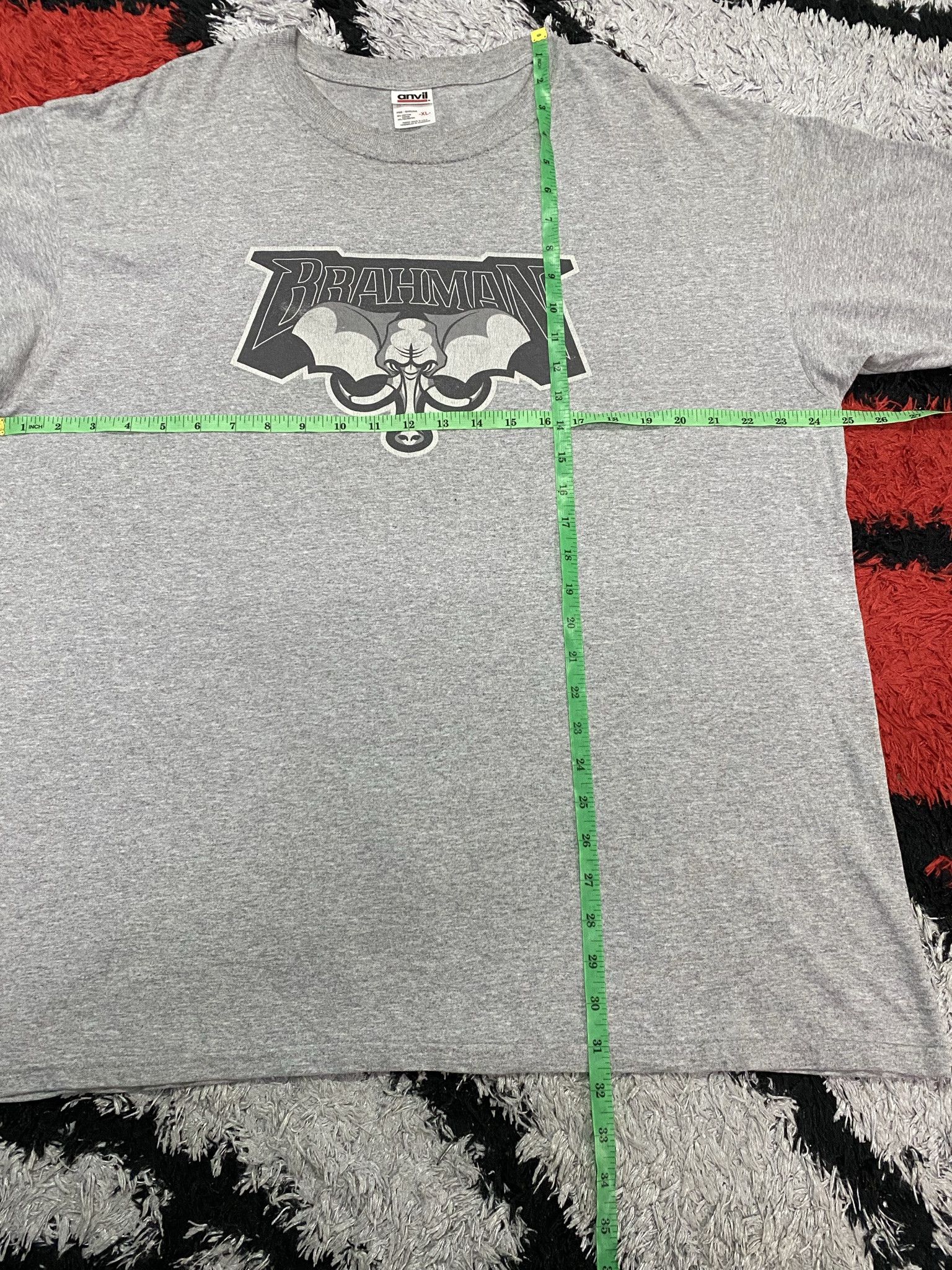 Band Tees Vintage 90's Japanese Punk Metal Band Brahman Tshirt Size US XL / EU 56 / 4 - 6 Thumbnail