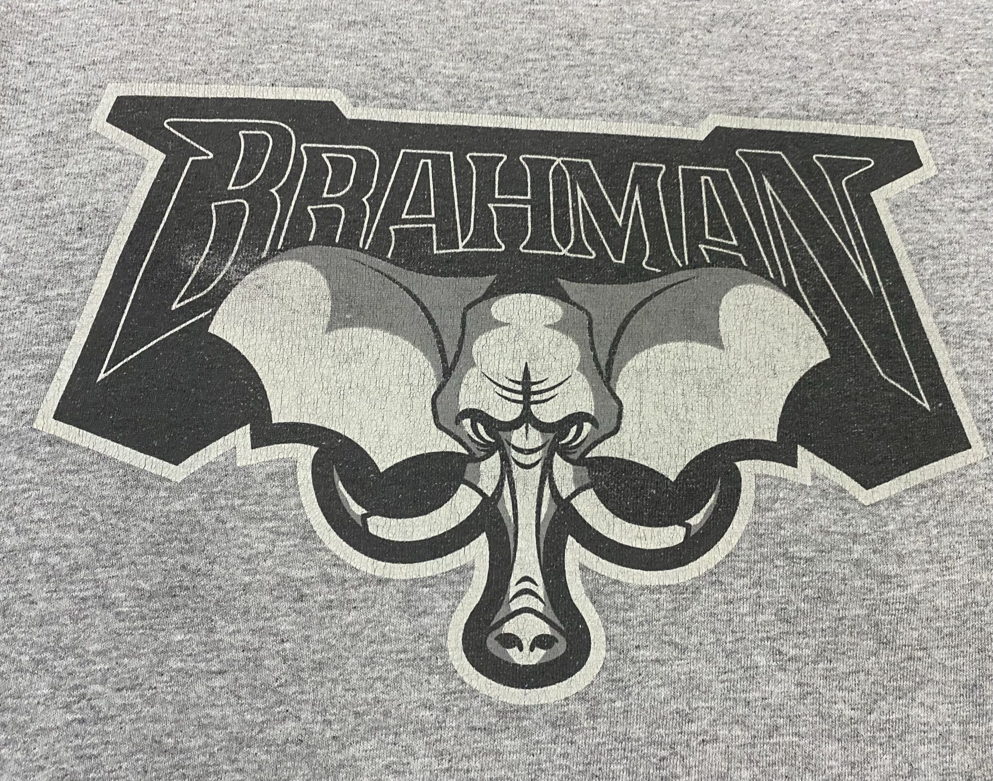 Band Tees Vintage 90's Japanese Punk Metal Band Brahman Tshirt Size US XL / EU 56 / 4 - 4 Thumbnail