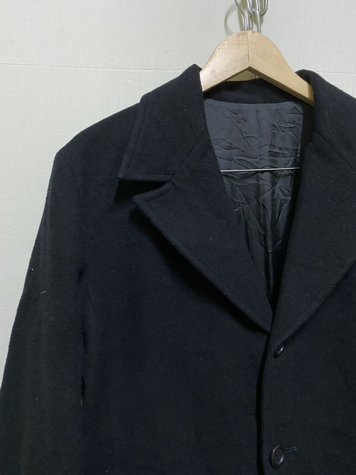 Designer × Japanese Brand Lautreamont Men Wool Long Coat Size US M / EU 48-50 / 2 - 2 Thumbnail