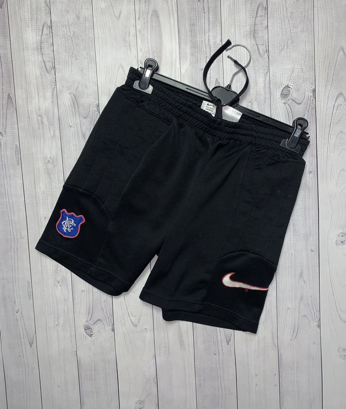 Vintage Nike Rangers shorts logo rare goalkeeper size S