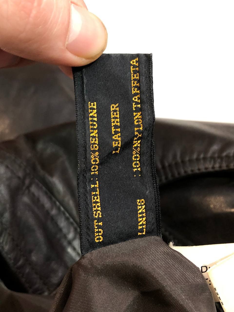 Leather Vintage Biker Moto Racing Leather Pants Size US 30 / EU 46 - 10 Thumbnail