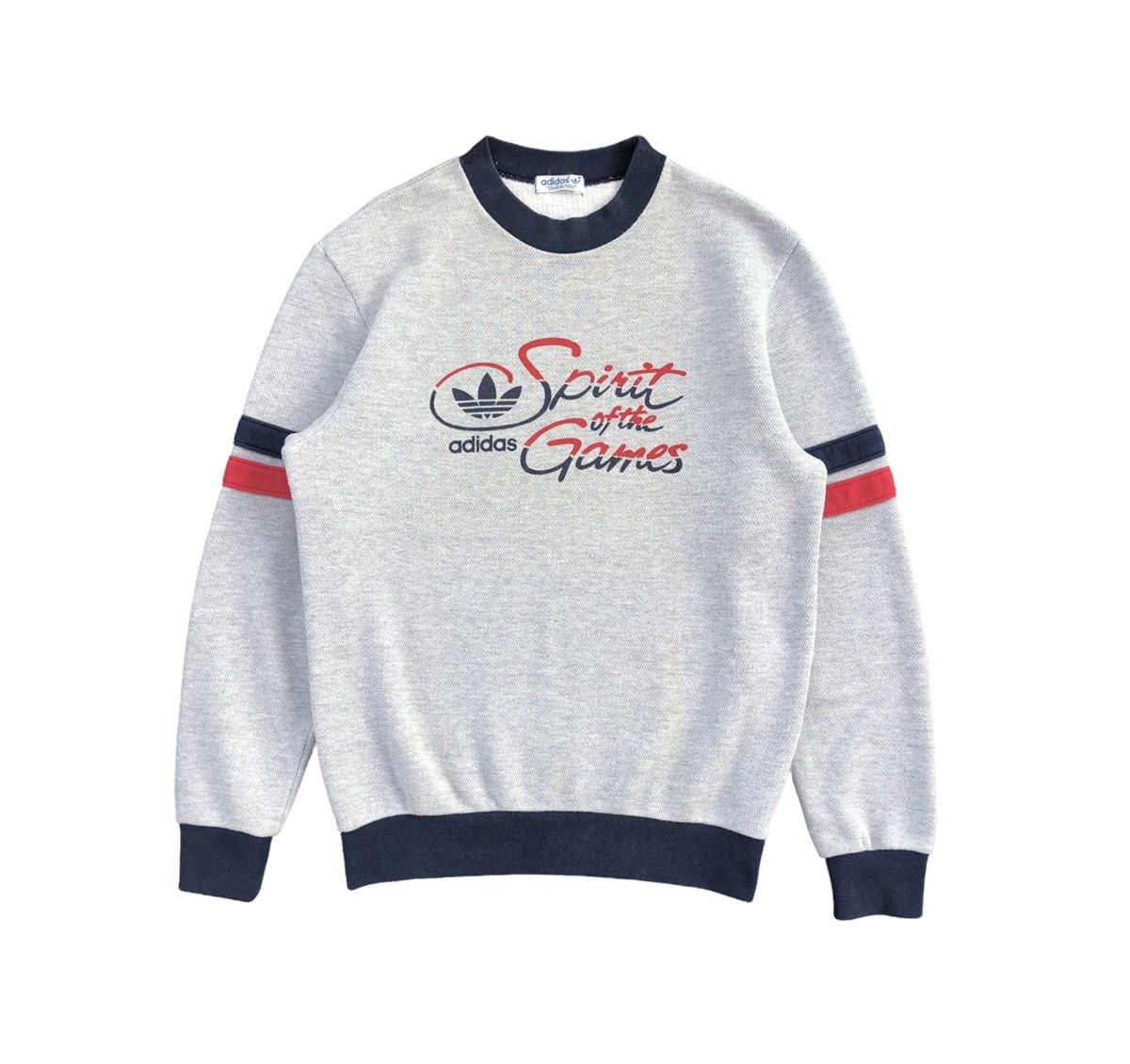 Adidas 🔥RARE🔥Vintage 1984 Adidas Spirit Of The Games Sweatshirts Size US M / EU 48-50 / 2 - 8 Thumbnail