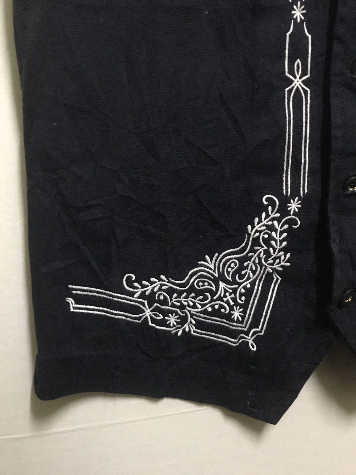 Japanese Brand × Naval Clothing Factory Naval Tokyo Vest Embroidery Union Made Size 46L - 4 Thumbnail