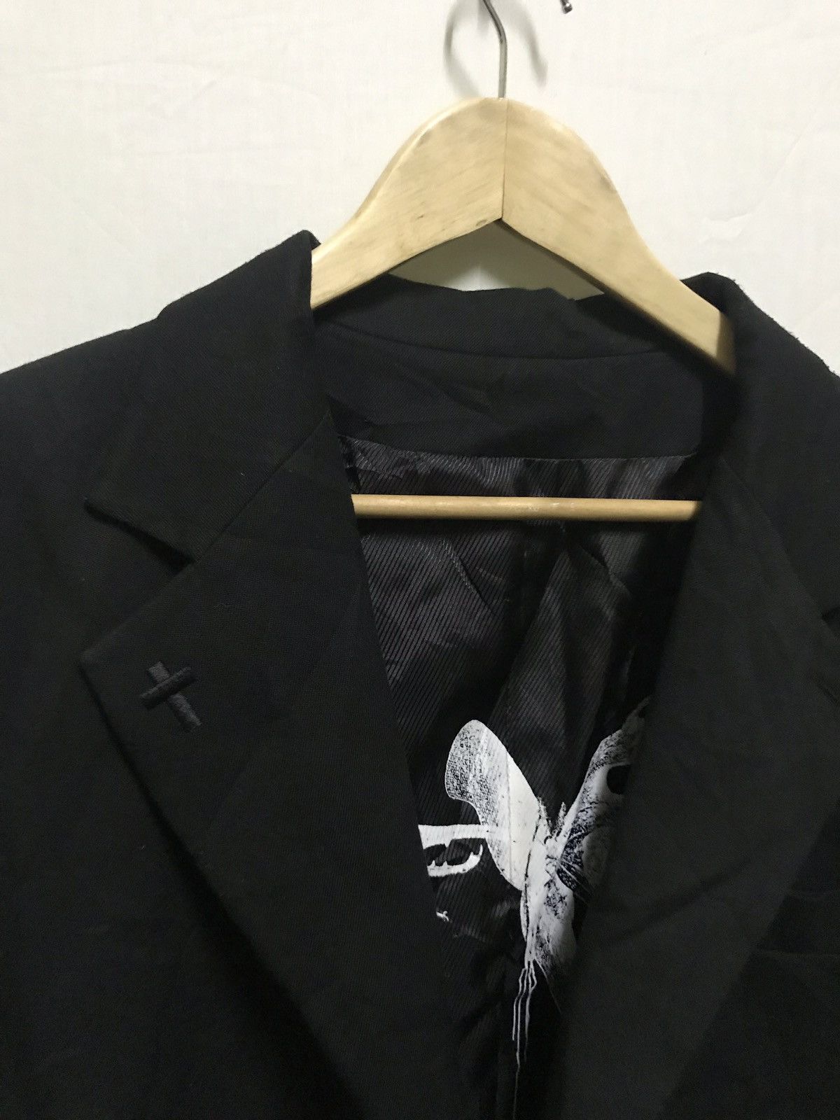 Japanese Brand Groupe SA2 Paris made in hell gothic blazer Size US M / EU 48-50 / 2 - 3 Thumbnail