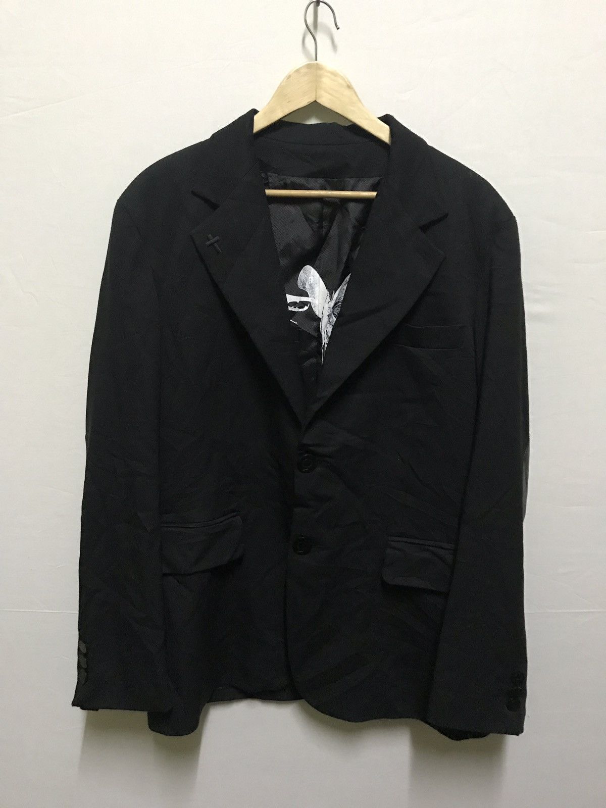 Japanese Brand Groupe SA2 Paris made in hell gothic blazer Size US M / EU 48-50 / 2 - 1 Thumbnail
