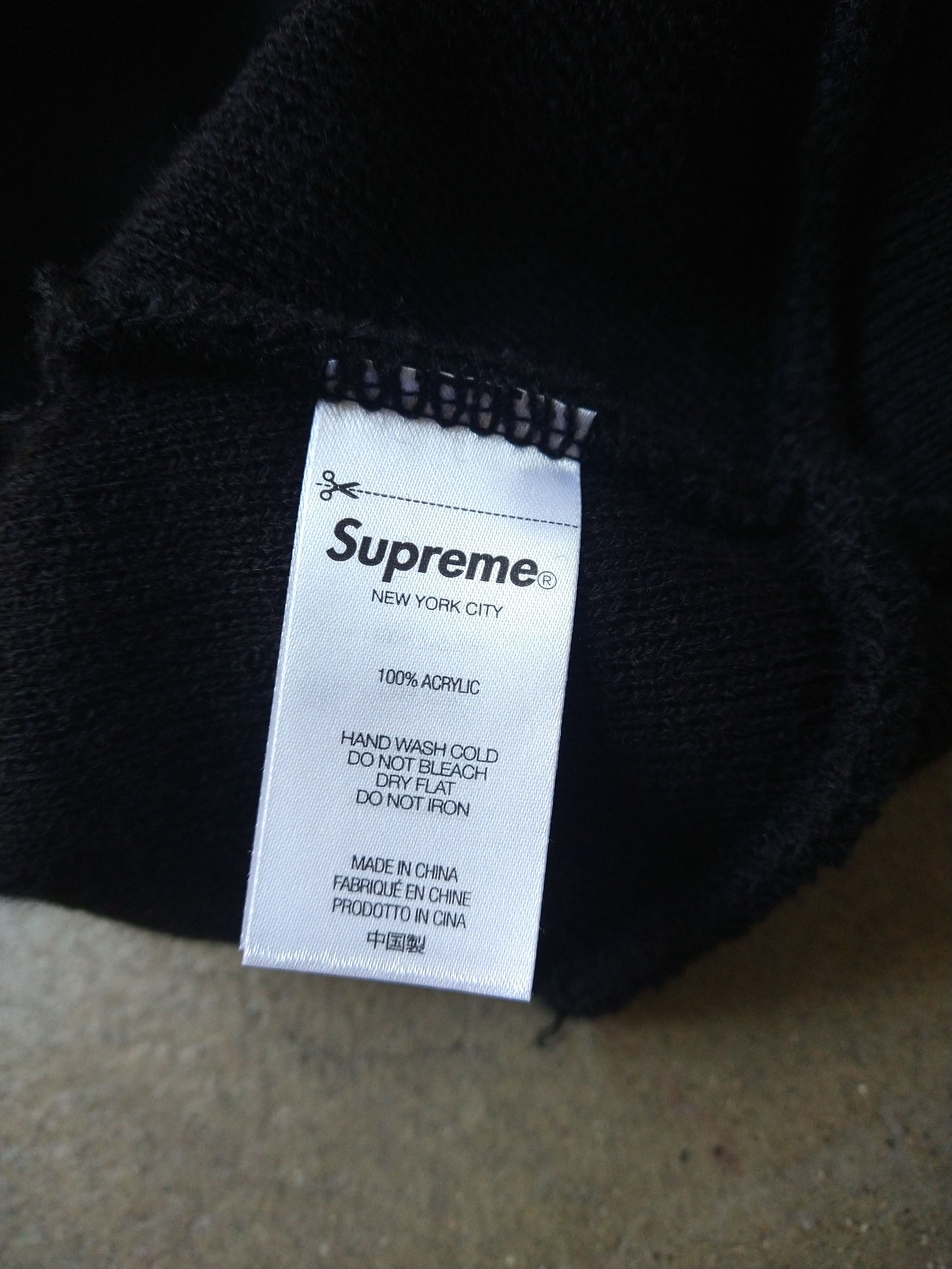 Supreme Supreme USA Beanie Black SS21 Acrylic Knit Hat Cap Size ONE SIZE - 6 Thumbnail