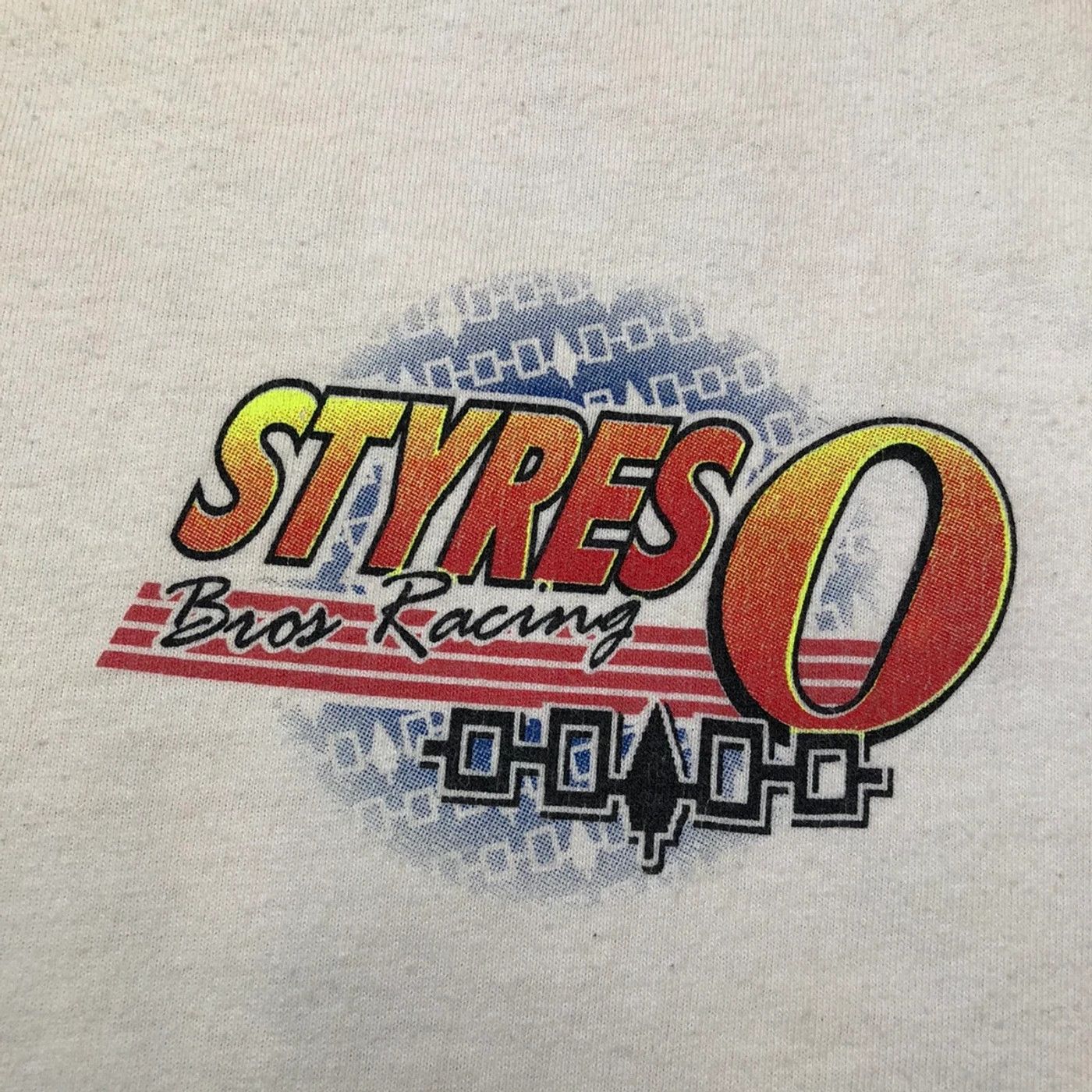 NASCAR Vintage Glenn Styres Speedway Racing T Shirt Motorsports Tee Size US XL / EU 56 / 4 - 4 Thumbnail