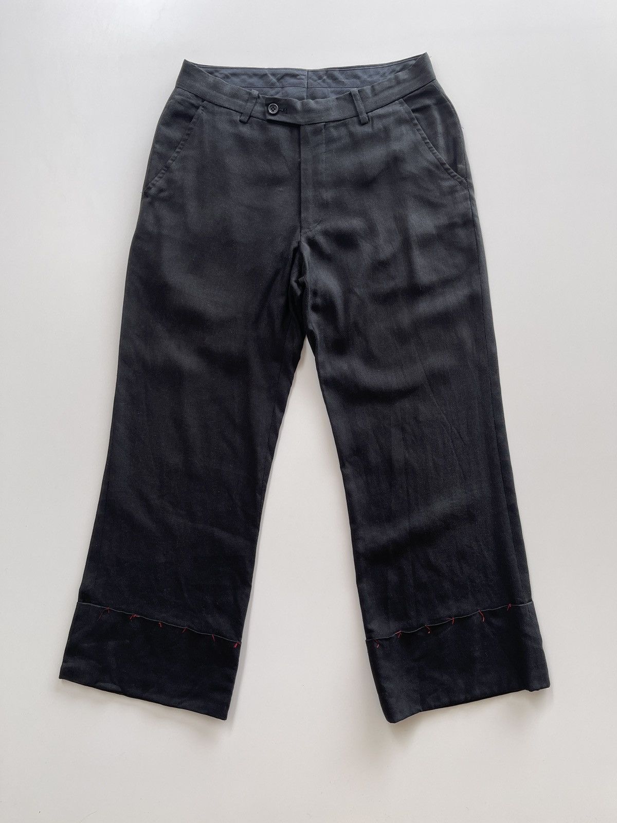 Ryuichiro Shimazaki Ryuichiro Shimazaki Homme Baggy Trousers Pants Size US 29 - 2 Thumbnail