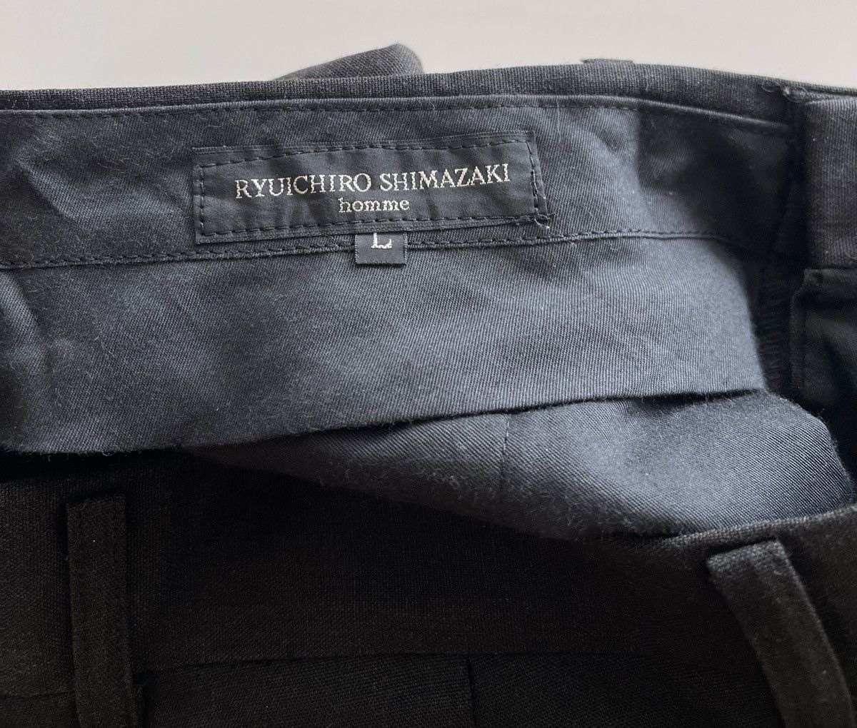 Ryuichiro Shimazaki Ryuichiro Shimazaki Homme Baggy Trousers Pants Size US 29 - 7 Thumbnail