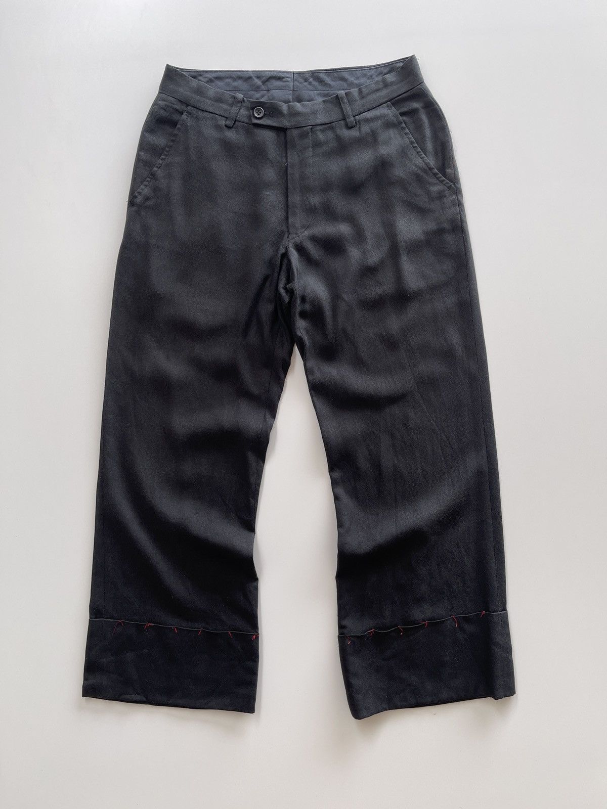 Ryuichiro Shimazaki Ryuichiro Shimazaki Homme Baggy Trousers Pants Size US 29 - 3 Thumbnail