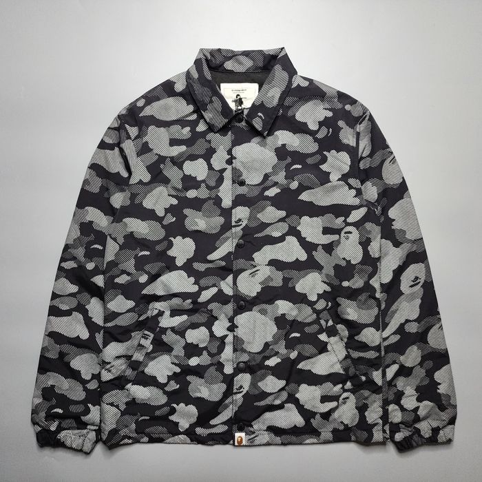 Bape Bape - Reflective Camo Coach Jacket | Grailed