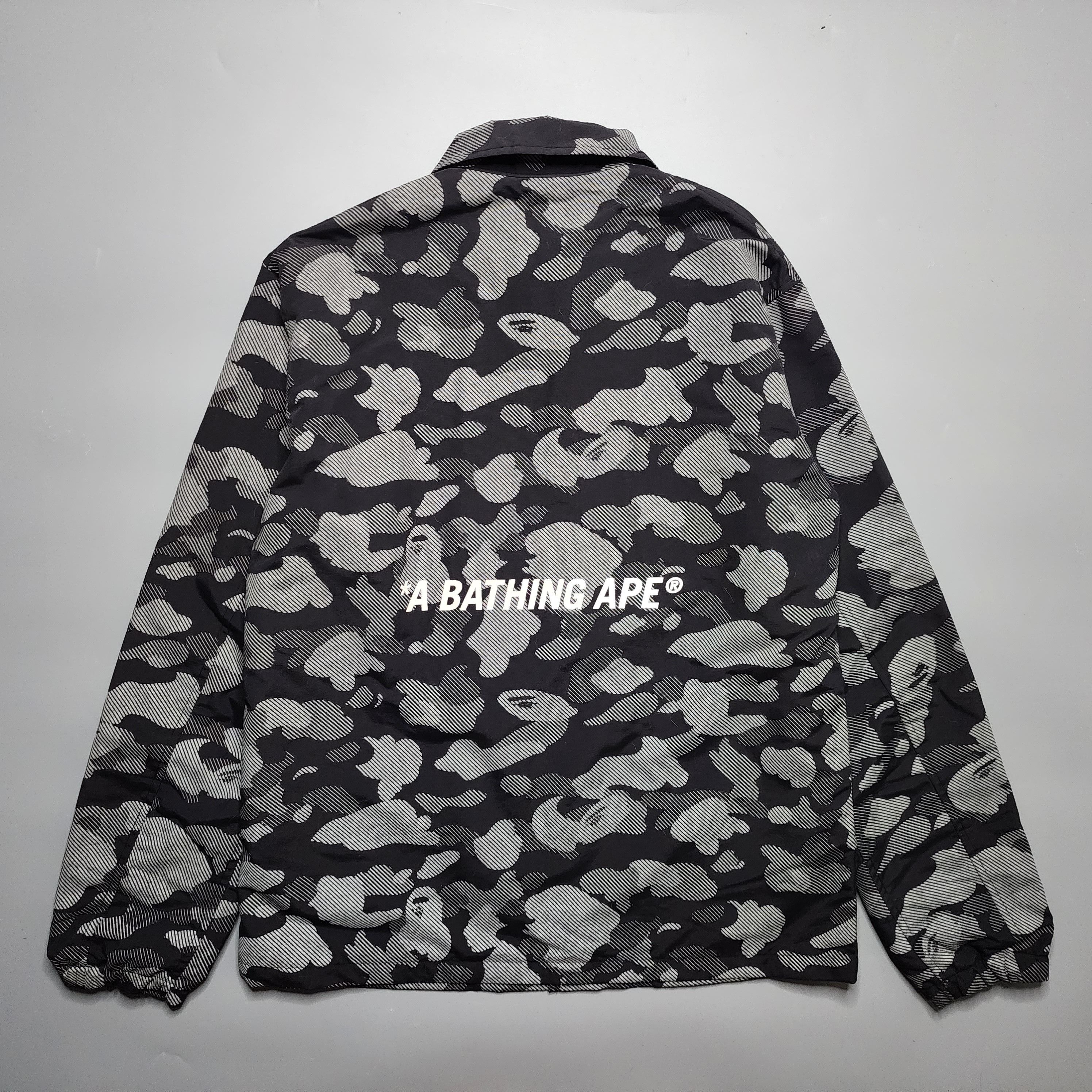 Bape Bape - Reflective Camo Coach Jacket Size US M / EU 48-50 / 2 - 2 Thumbnail