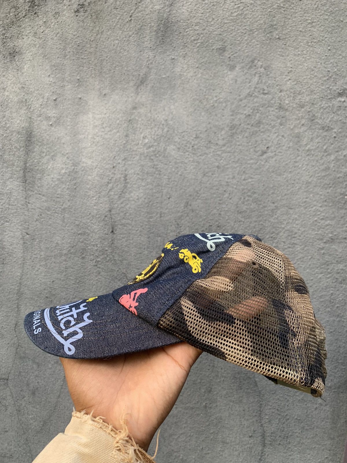 Vintage 🪖Vintage VON DUTCH ORIGINALS TRUCKER HAT Size ONE SIZE - 6 Thumbnail
