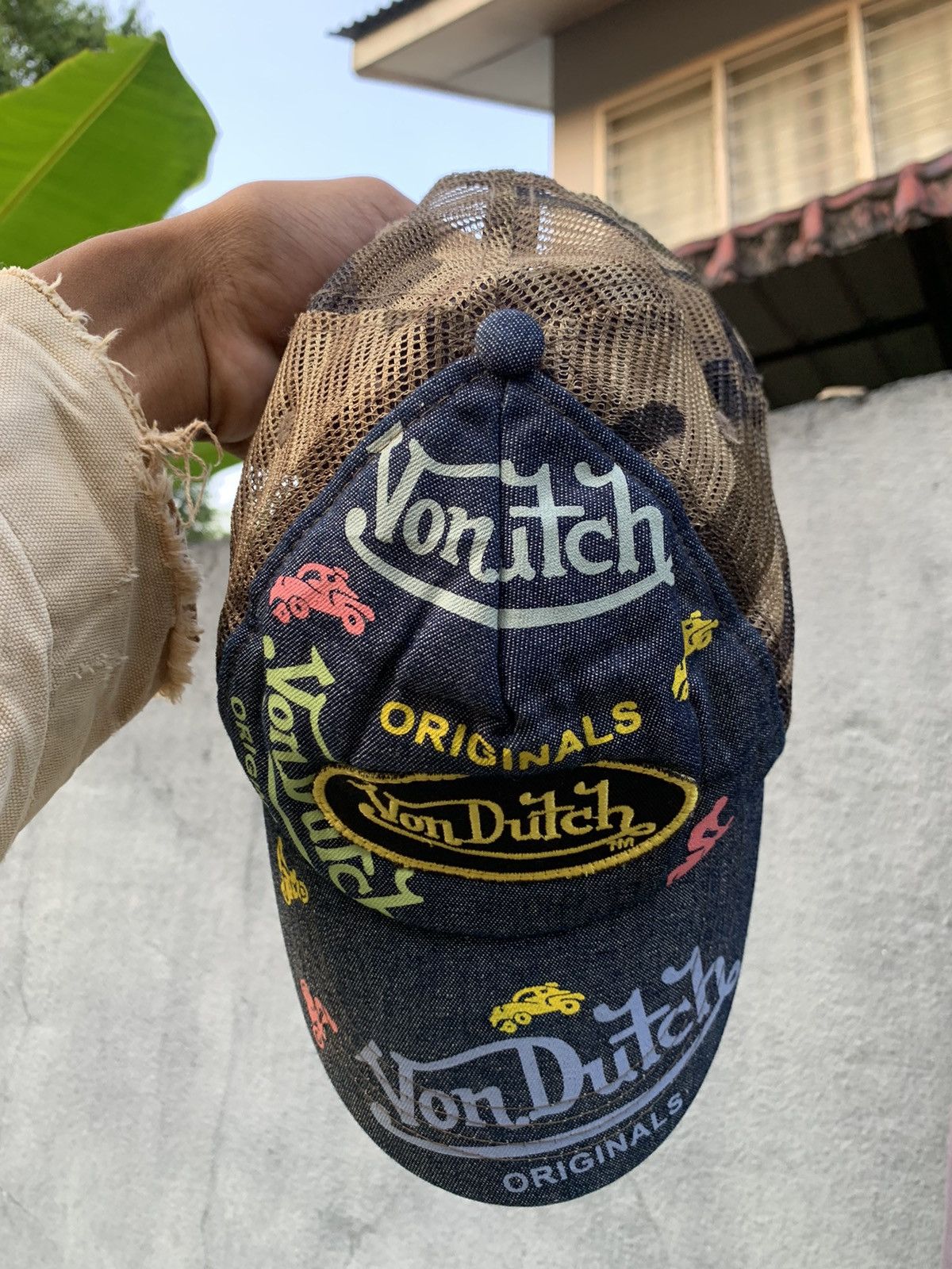Vintage 🪖Vintage VON DUTCH ORIGINALS TRUCKER HAT Size ONE SIZE - 3 Thumbnail