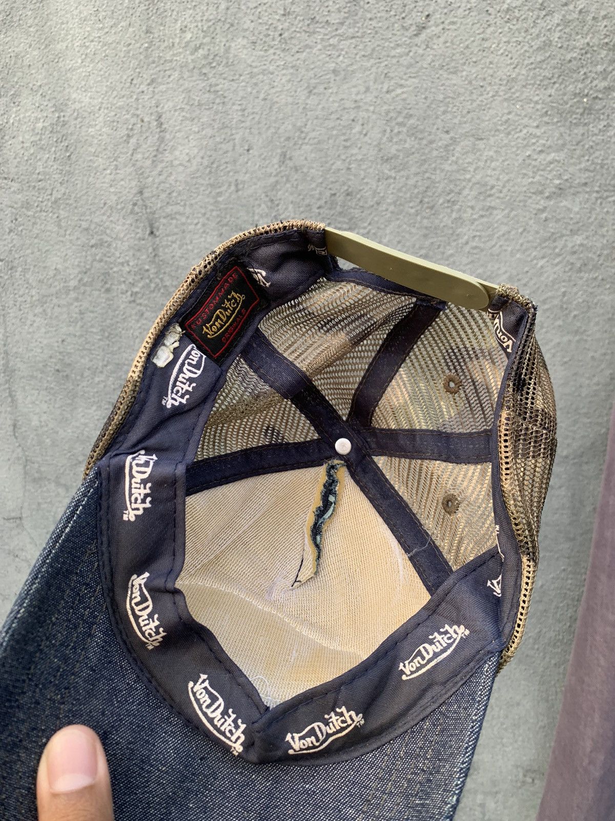 Vintage 🪖Vintage VON DUTCH ORIGINALS TRUCKER HAT Size ONE SIZE - 5 Thumbnail