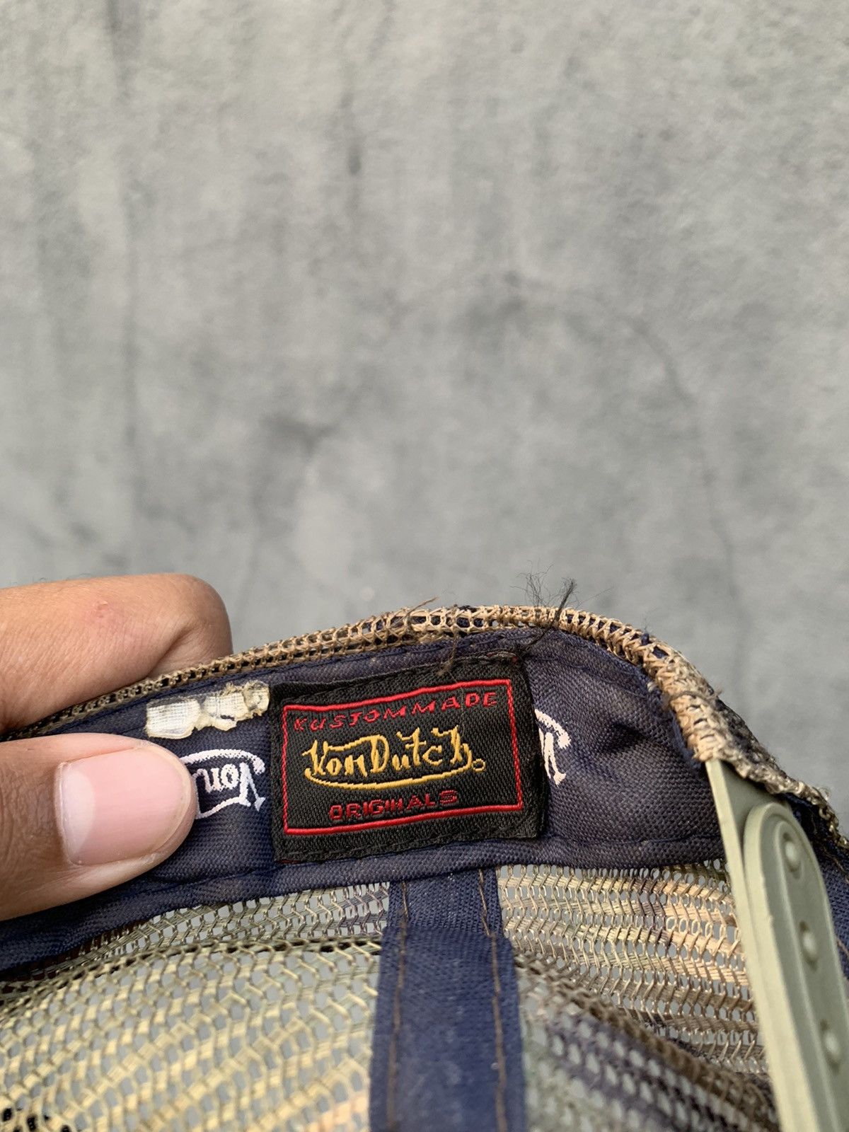 Vintage 🪖Vintage VON DUTCH ORIGINALS TRUCKER HAT Size ONE SIZE - 8 Thumbnail