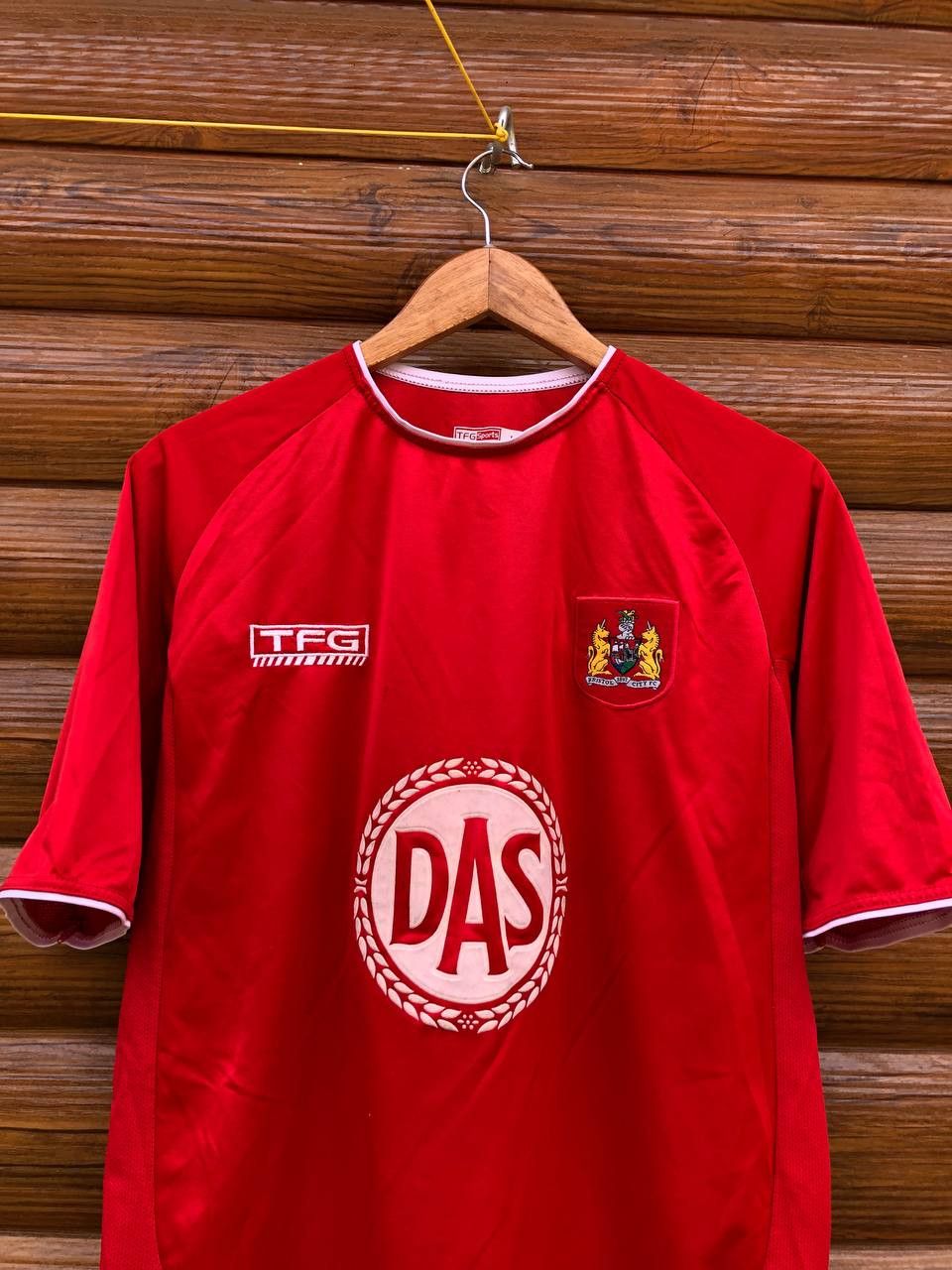 Vintage Vintage TFG Sports BRISTOL CITY 2004-2005 Soccer Jersey Size US M / EU 48-50 / 2 - 2 Thumbnail