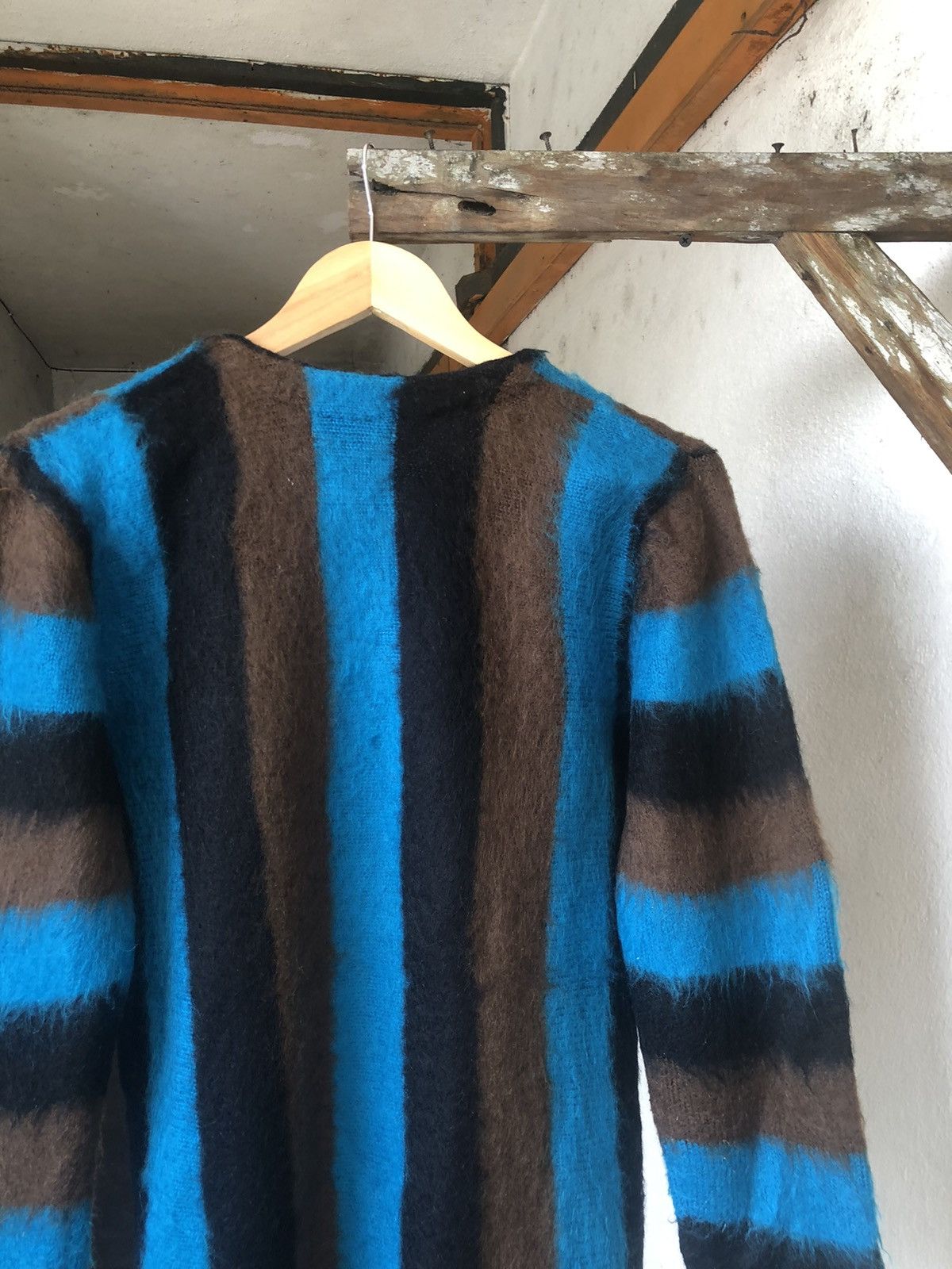 Japanese Brand Nice❗️M25QUARED Knit Mohair Button Up Sweater Size M / US 6-8 / IT 42-44 - 6 Thumbnail
