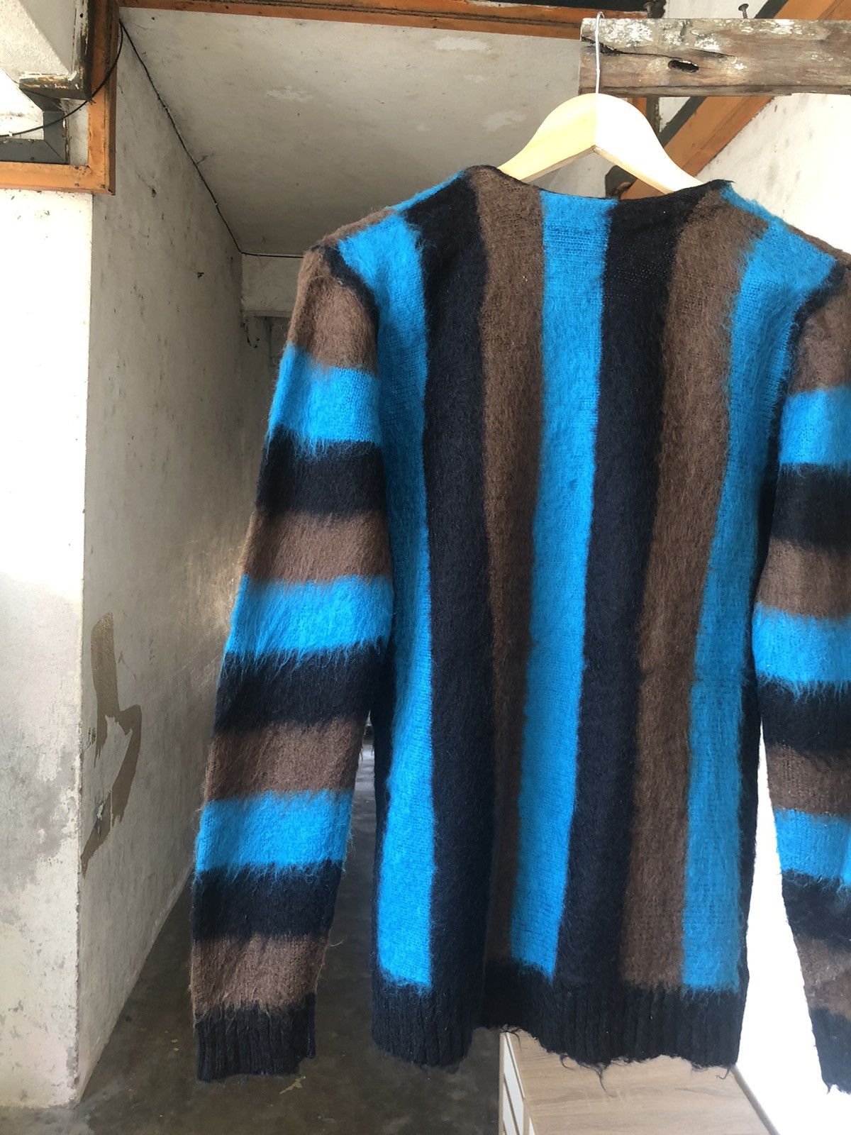 Japanese Brand Nice❗️M25QUARED Knit Mohair Button Up Sweater Size M / US 6-8 / IT 42-44 - 9 Thumbnail