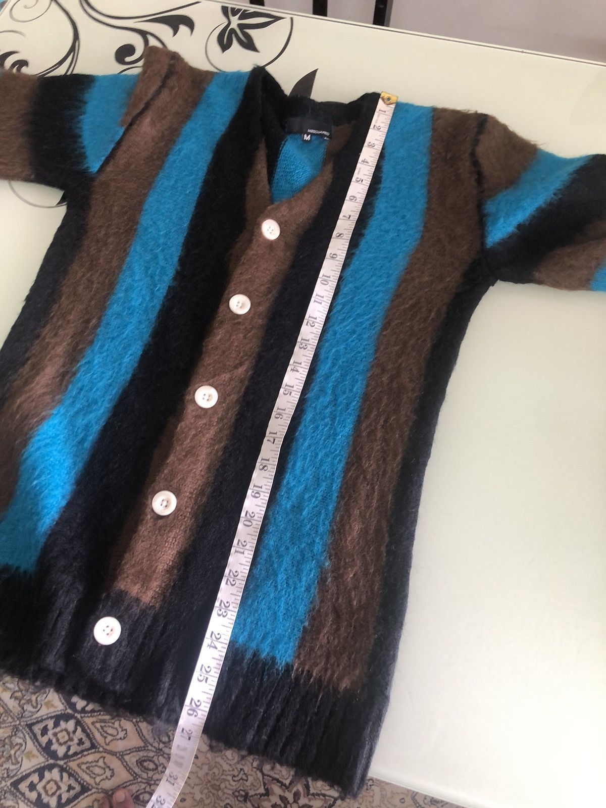 Japanese Brand Nice❗️M25QUARED Knit Mohair Button Up Sweater Size M / US 6-8 / IT 42-44 - 16 Thumbnail