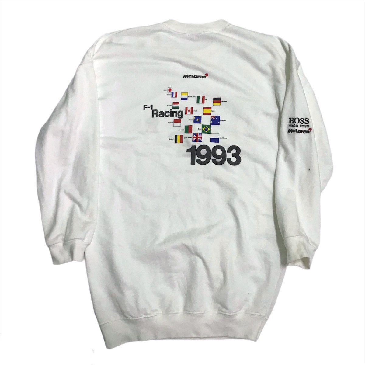 Hugo Boss × Vintage vintage Hugo boss mclaren sweatshirt Size US M / EU 48-50 / 2 - 4 Thumbnail