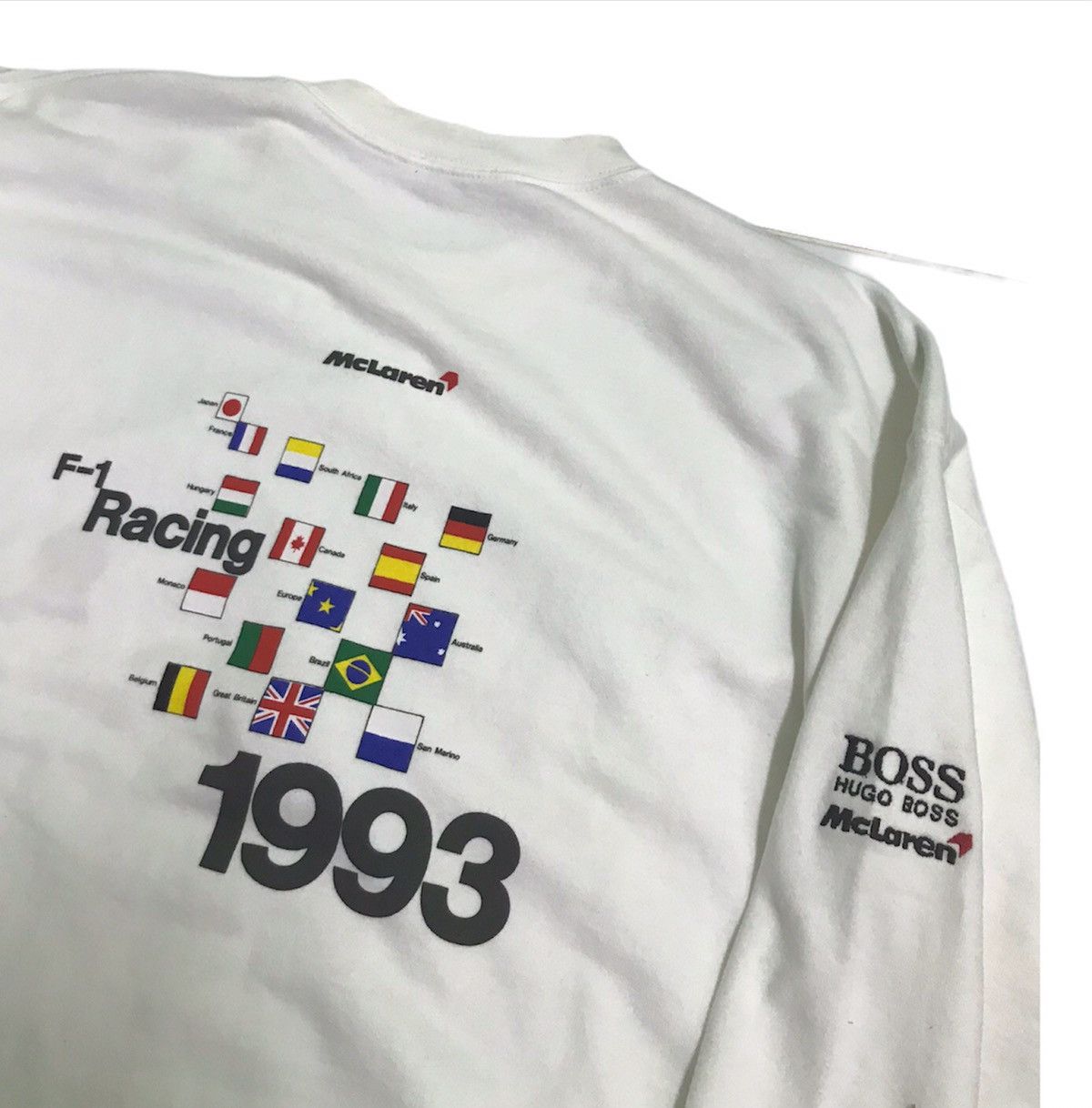 Hugo Boss × Vintage vintage Hugo boss mclaren sweatshirt Size US M / EU 48-50 / 2 - 3 Thumbnail