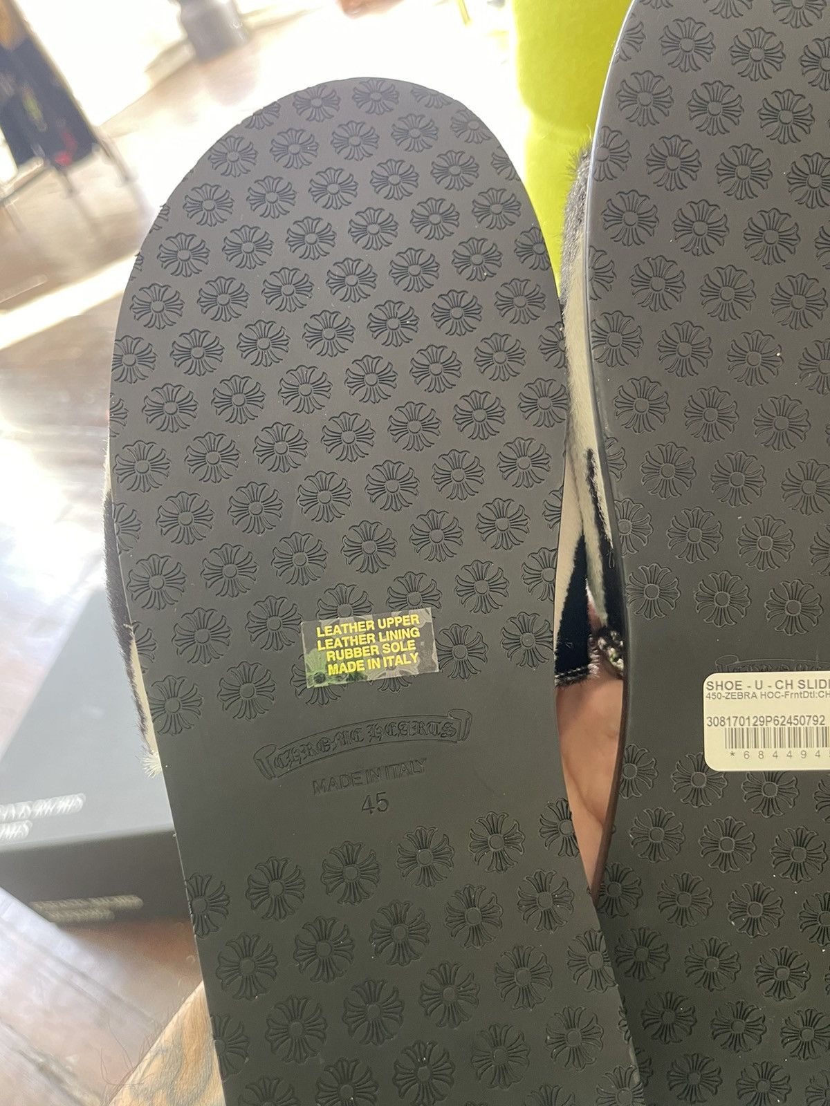 Chrome Hearts Chrome Hearts ST BARTH SANDALS 4G GREEN Size US 11 / EU 44 - 8 Thumbnail