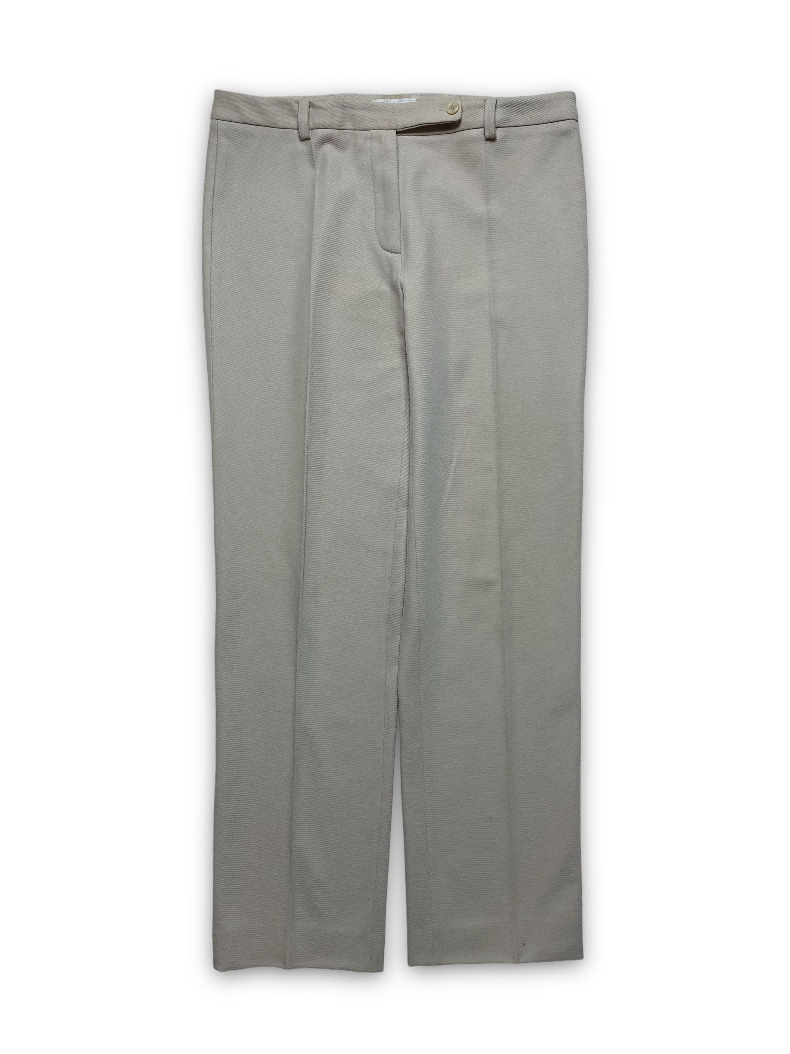 Designer × Prada × Vintage Prada italy beige trousers pants luxury premium vintage y2k Size 34" / US 12 / IT 48 - 1 Thumbnail