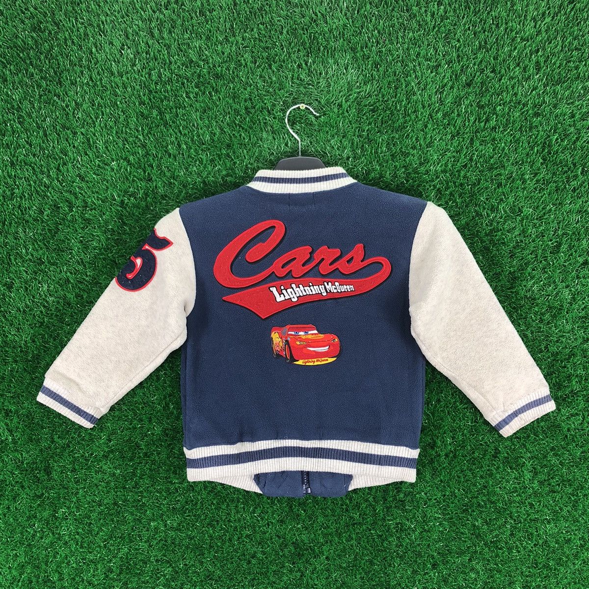 Disney Disney Pixar McQueen Embroidery Varsity Jacket for Kid Size US XXS / EU 40 - 4 Thumbnail