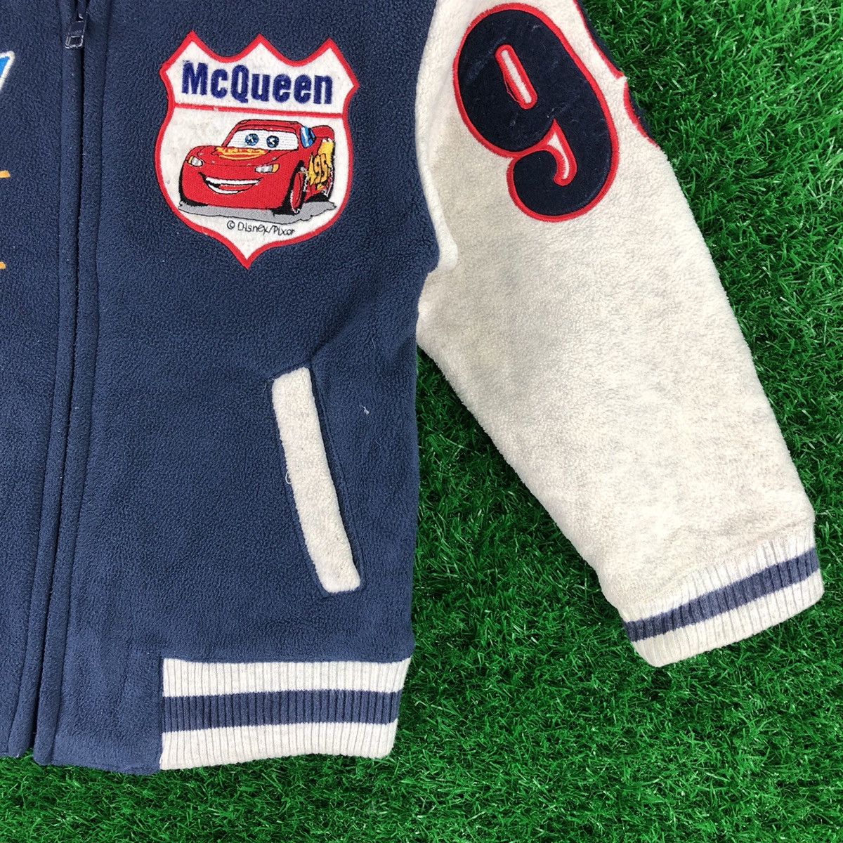 Disney Disney Pixar McQueen Embroidery Varsity Jacket for Kid Size US XXS / EU 40 - 3 Thumbnail