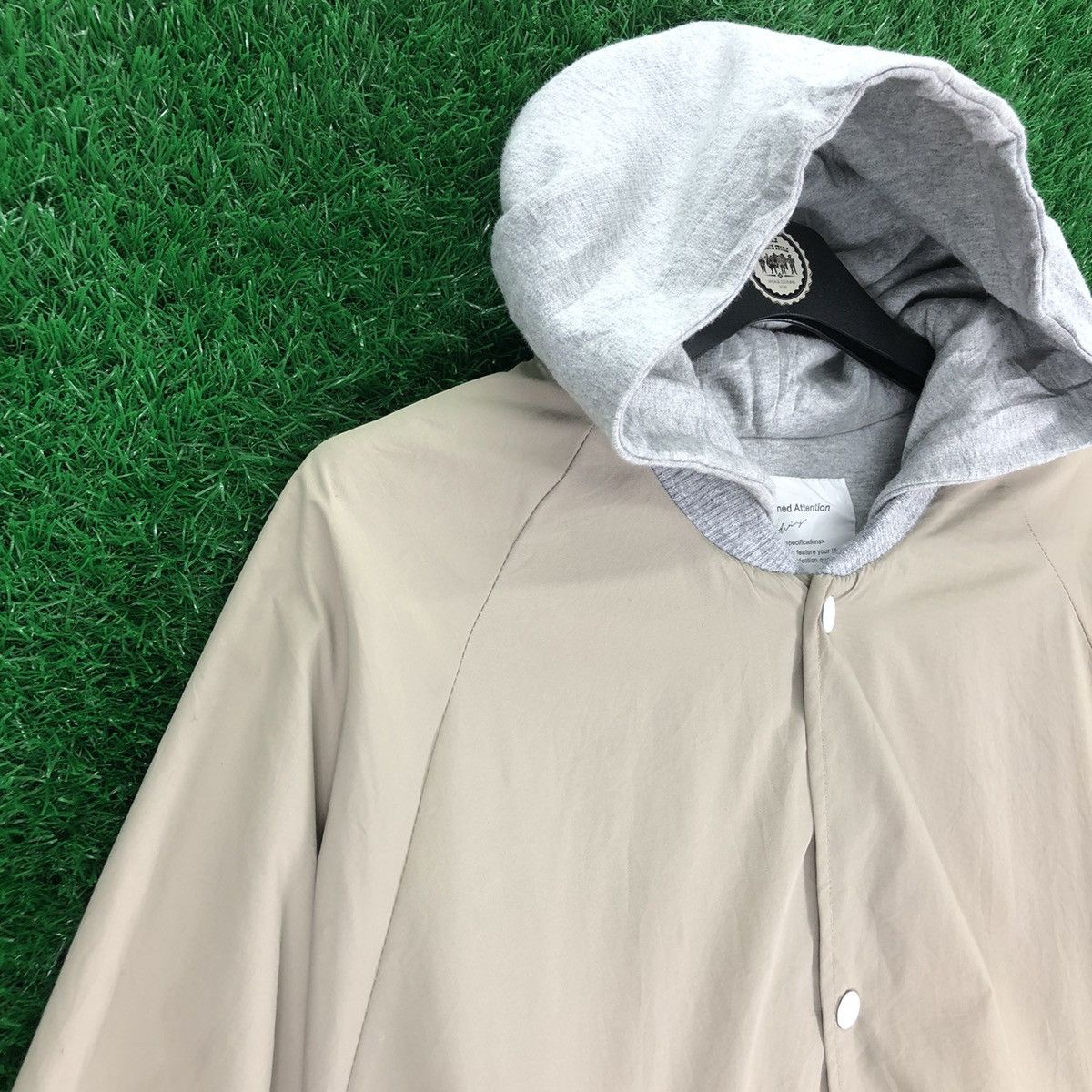 Japanese Brand Bomber Style Hoodie Stay Tuned Boppers by Attention Size US XL / EU 56 / 4 - 5 Thumbnail