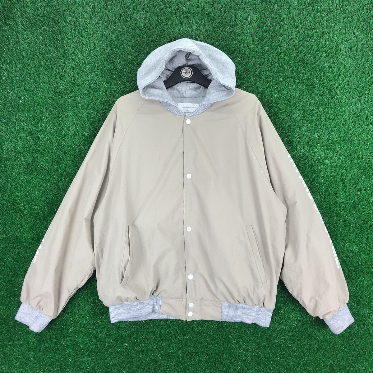 Japanese Brand Bomber Style Hoodie Stay Tuned Boppers by Attention Size US XL / EU 56 / 4 - 4 Thumbnail