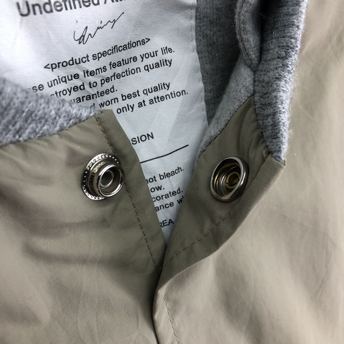 Japanese Brand Bomber Style Hoodie Stay Tuned Boppers by Attention Size US XL / EU 56 / 4 - 11 Thumbnail