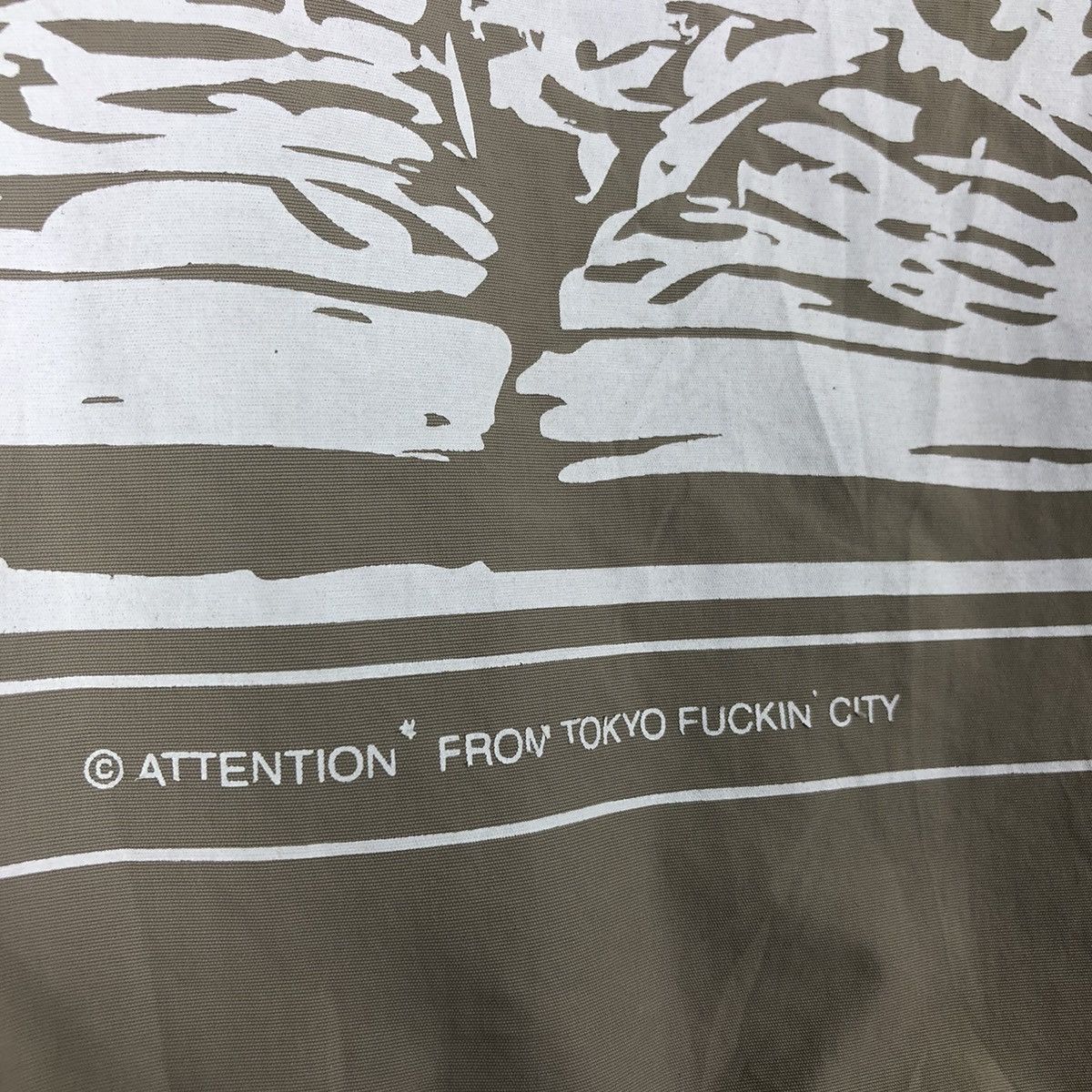 Japanese Brand Bomber Style Hoodie Stay Tuned Boppers by Attention Size US XL / EU 56 / 4 - 9 Thumbnail