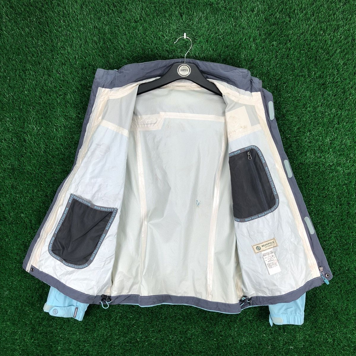 BEANPOLE Vintage Bean Pole Windbreaker Hoodie Jacket Waterproof Size XS / US 0-2 / IT 36-38 - 7 Thumbnail