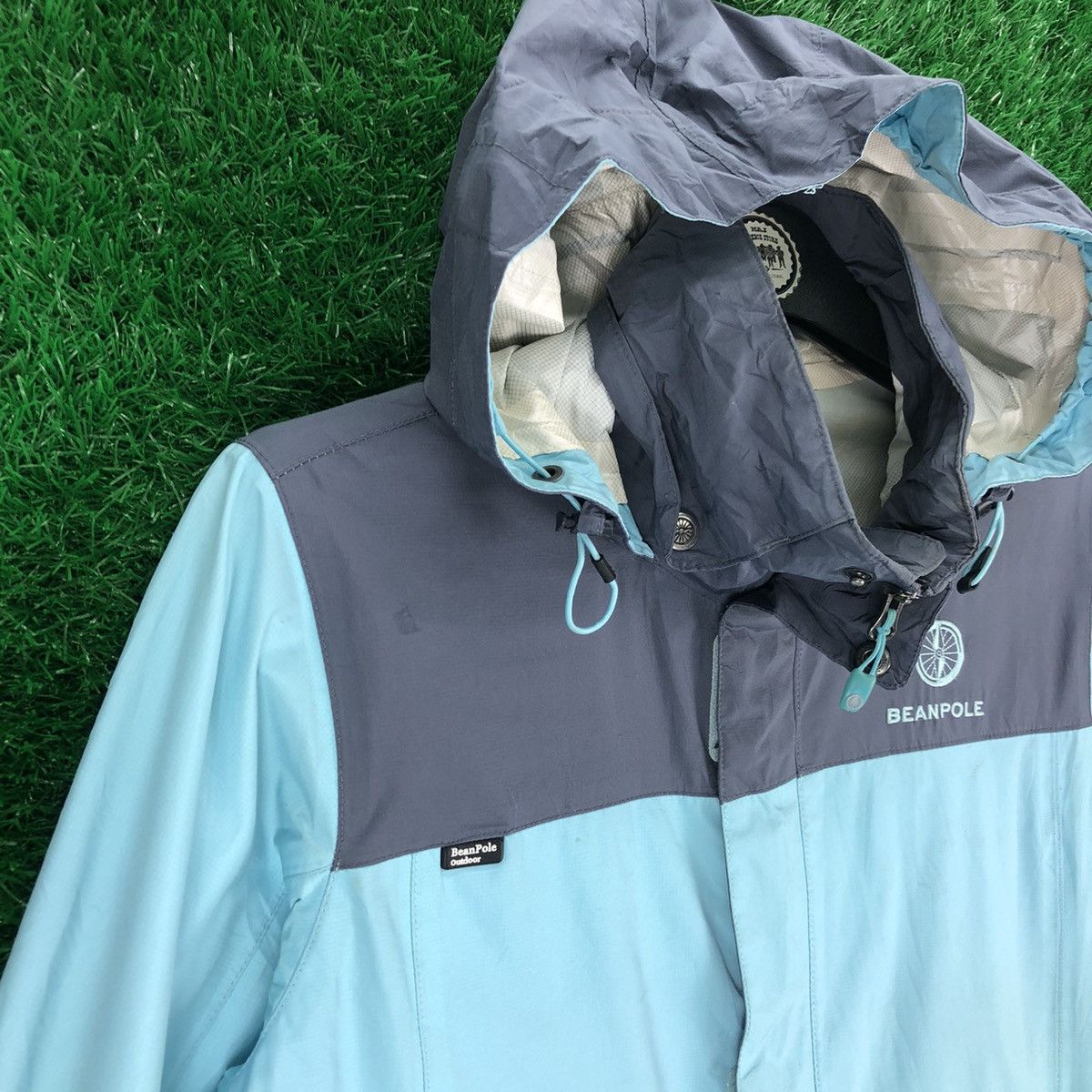 BEANPOLE Vintage Bean Pole Windbreaker Hoodie Jacket Waterproof Size XS / US 0-2 / IT 36-38 - 2 Thumbnail