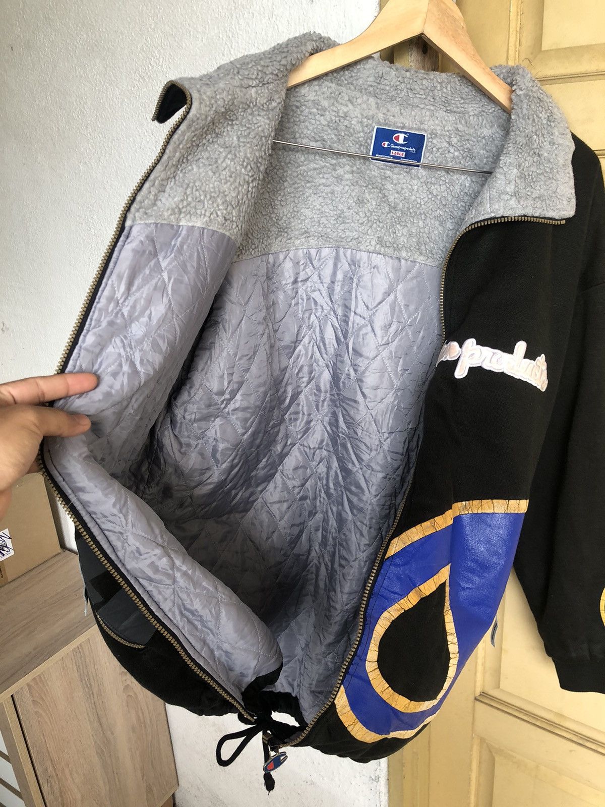 Champion Rare❗️Vintage Champion Hip Hop Style Over Prints Jackets Size US L / EU 52-54 / 3 - 20 Thumbnail