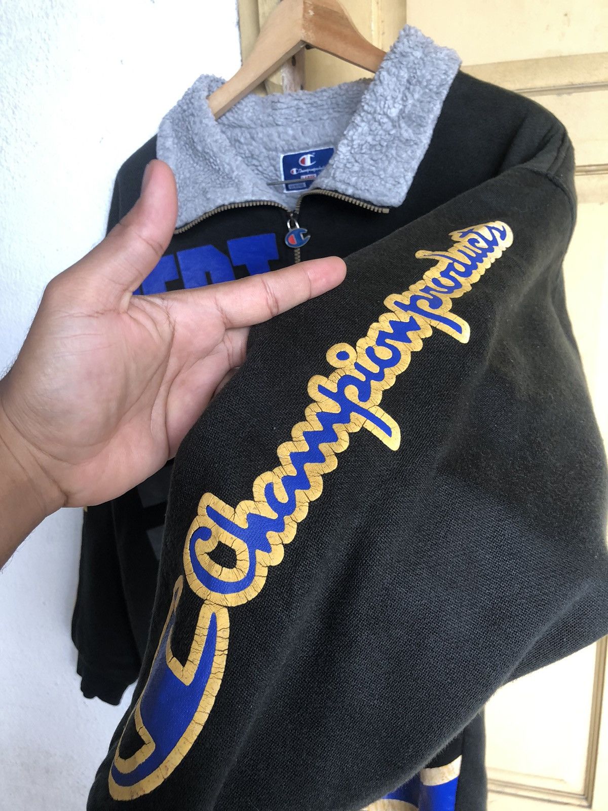 Champion Rare❗️Vintage Champion Hip Hop Style Over Prints Jackets Size US L / EU 52-54 / 3 - 19 Thumbnail