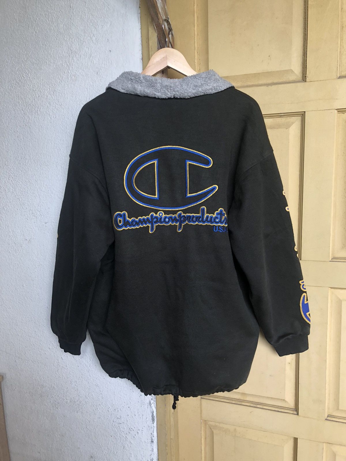 Champion Rare❗️Vintage Champion Hip Hop Style Over Prints Jackets Size US L / EU 52-54 / 3 - 2 Thumbnail
