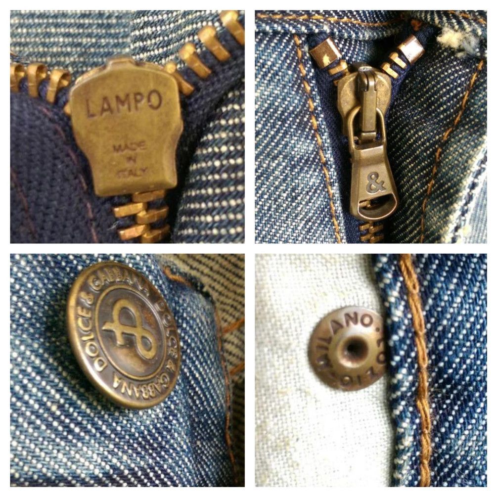 Dolce & Gabbana Dolce & Gabbana Ripped Luxury Denim Jeans Size US 30 / EU 46 - 12 Thumbnail