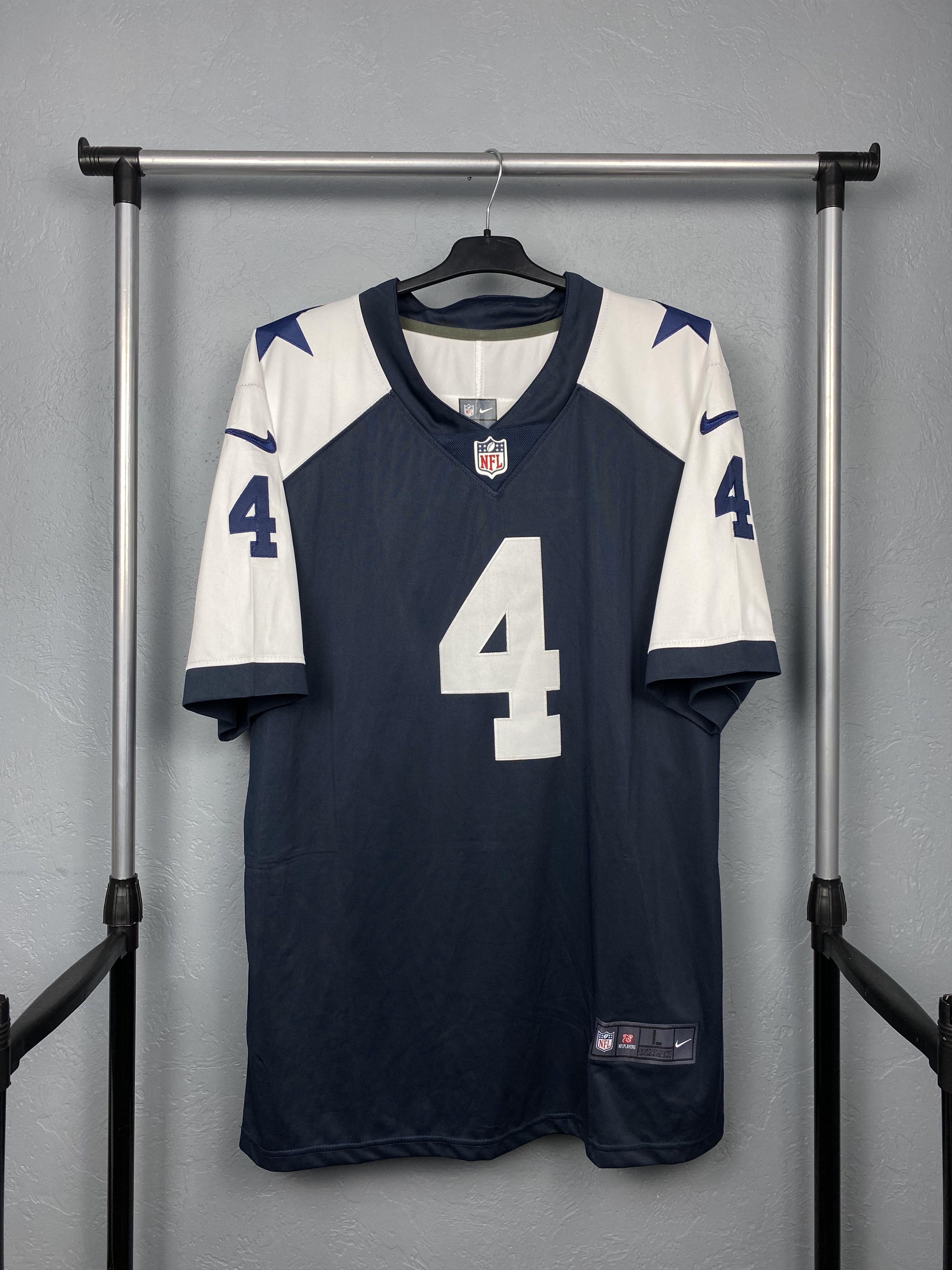 NFL Nike NFL Vintage Dak Prescott Jersey T-Shirt Tee Y2K Drill Size US L / EU 52-54 / 3 - 1 Thumbnail